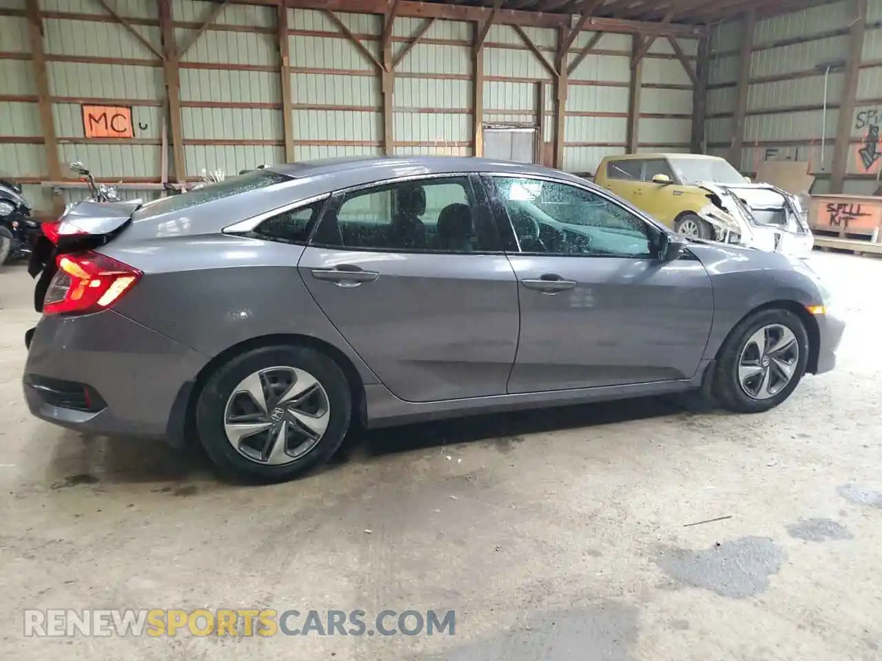 3 Photograph of a damaged car 2HGFC2F53LH009003 HONDA CIVIC 2020