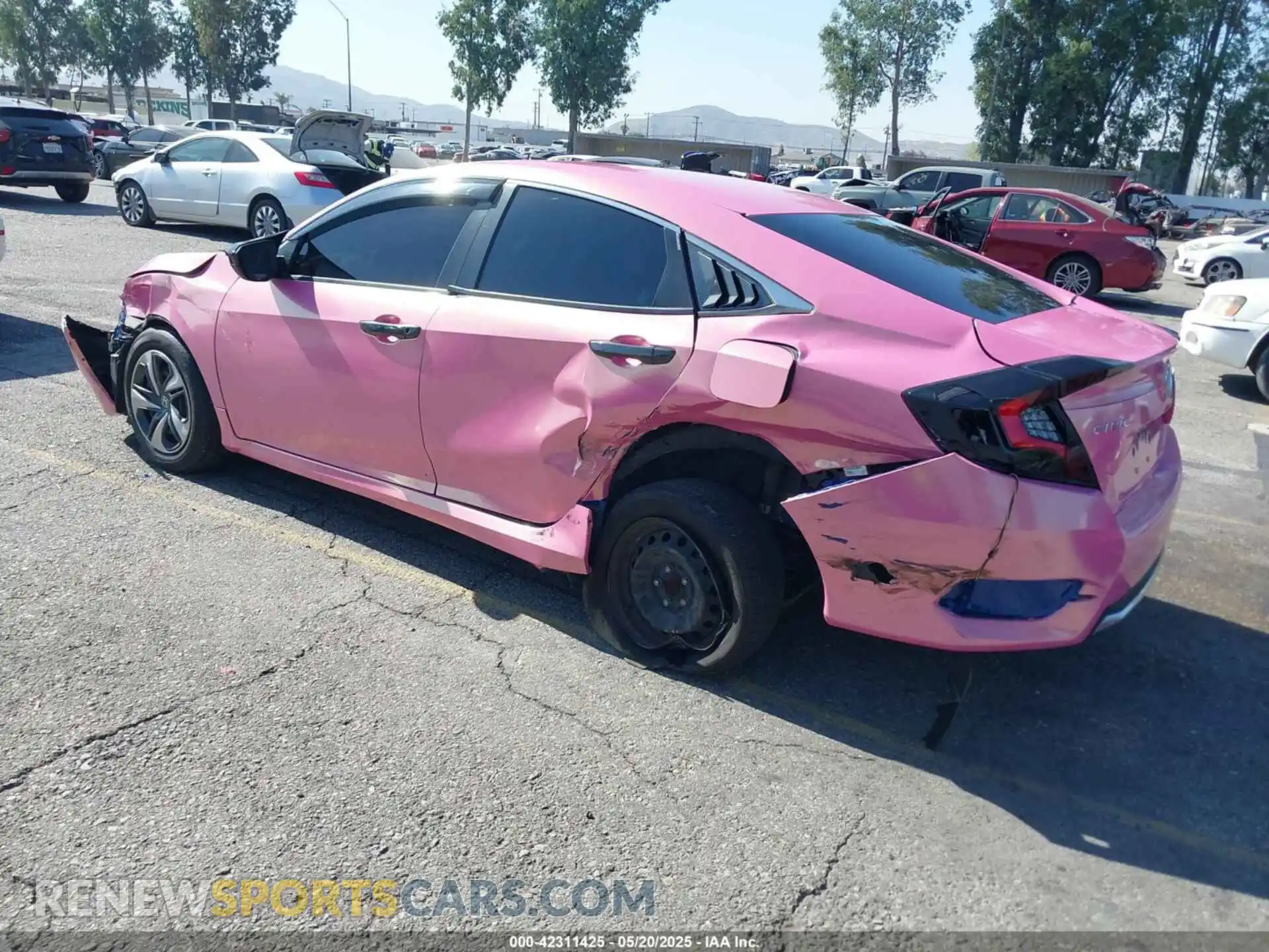 3 Photograph of a damaged car 2HGFC2F60LH512433 HONDA CIVIC 2020
