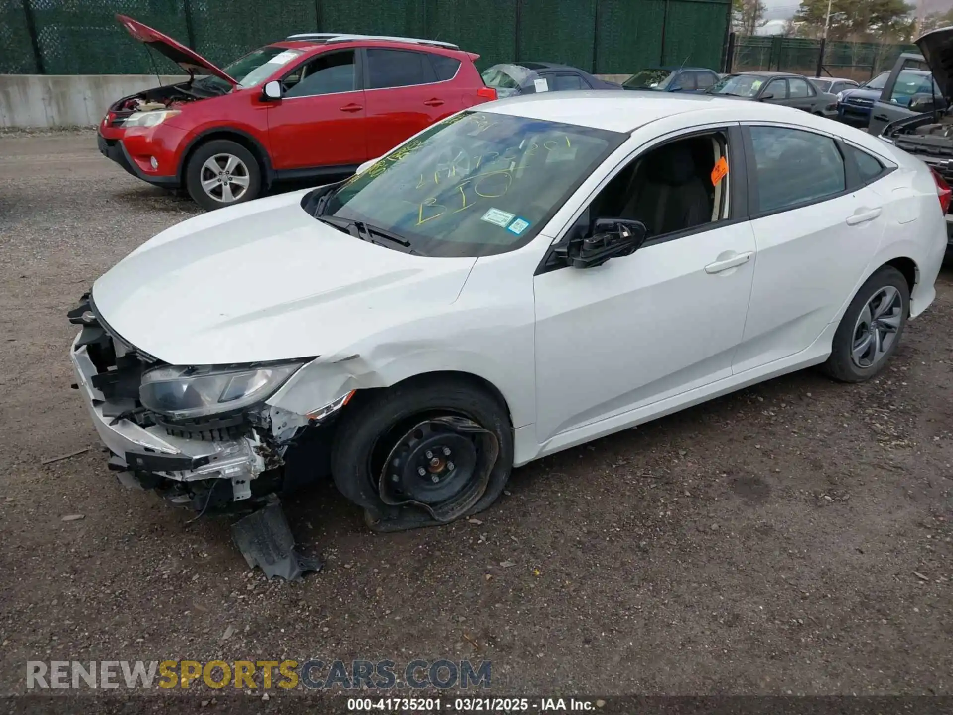 2 Photograph of a damaged car 2HGFC2F60LH524310 HONDA CIVIC 2020