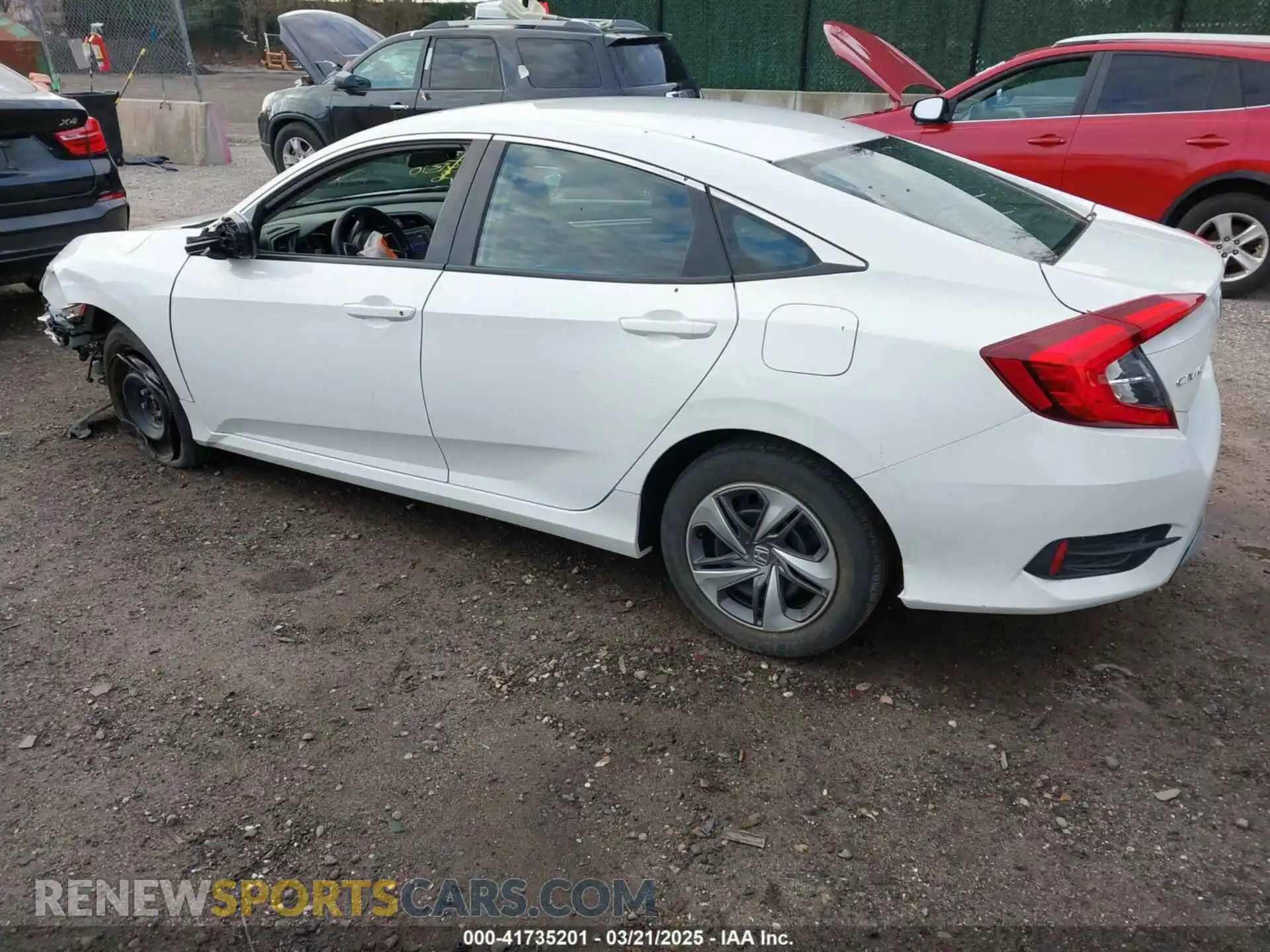3 Photograph of a damaged car 2HGFC2F60LH524310 HONDA CIVIC 2020