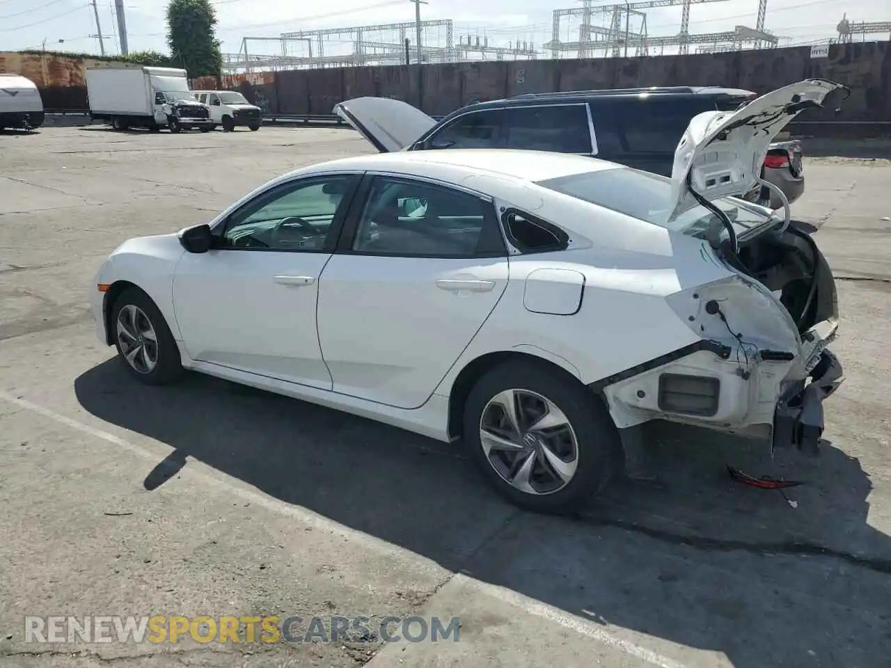 2 Photograph of a damaged car 2HGFC2F60LH547621 HONDA CIVIC 2020