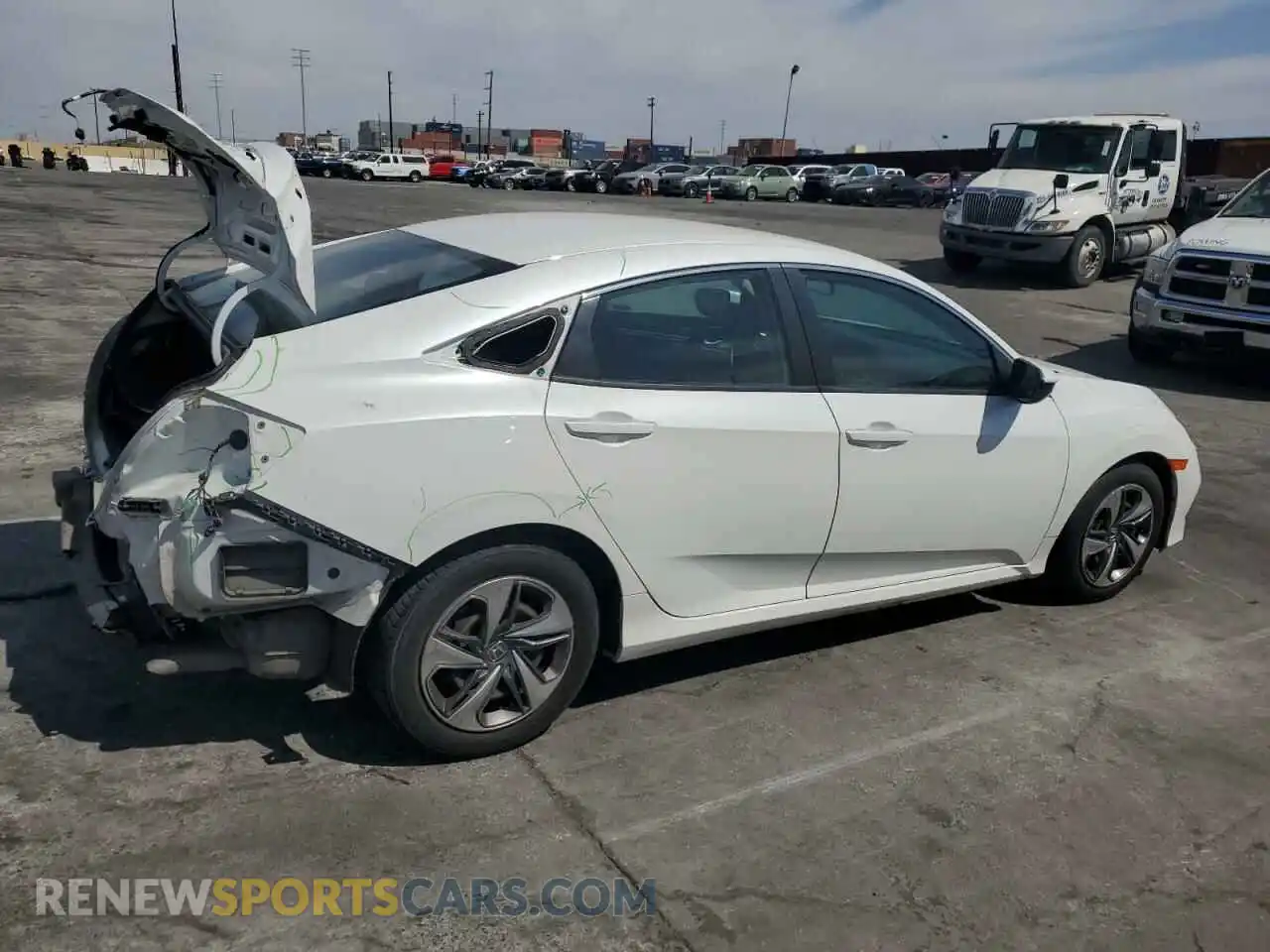 3 Photograph of a damaged car 2HGFC2F60LH547621 HONDA CIVIC 2020