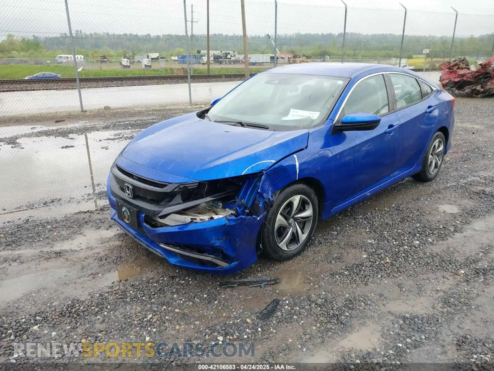 2 Photograph of a damaged car 2HGFC2F60LH548509 HONDA CIVIC 2020