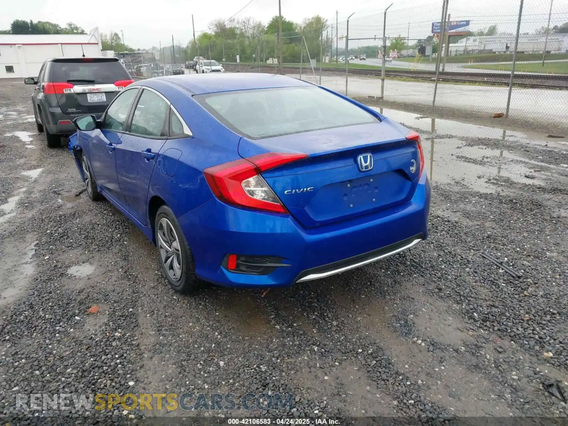 3 Photograph of a damaged car 2HGFC2F60LH548509 HONDA CIVIC 2020