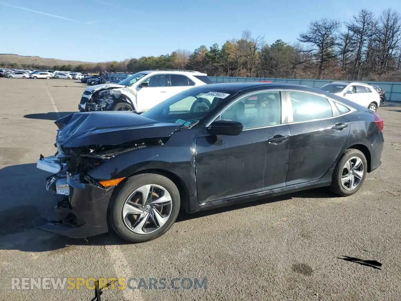 1 Photograph of a damaged car 2HGFC2F60LH563396 HONDA CIVIC 2020