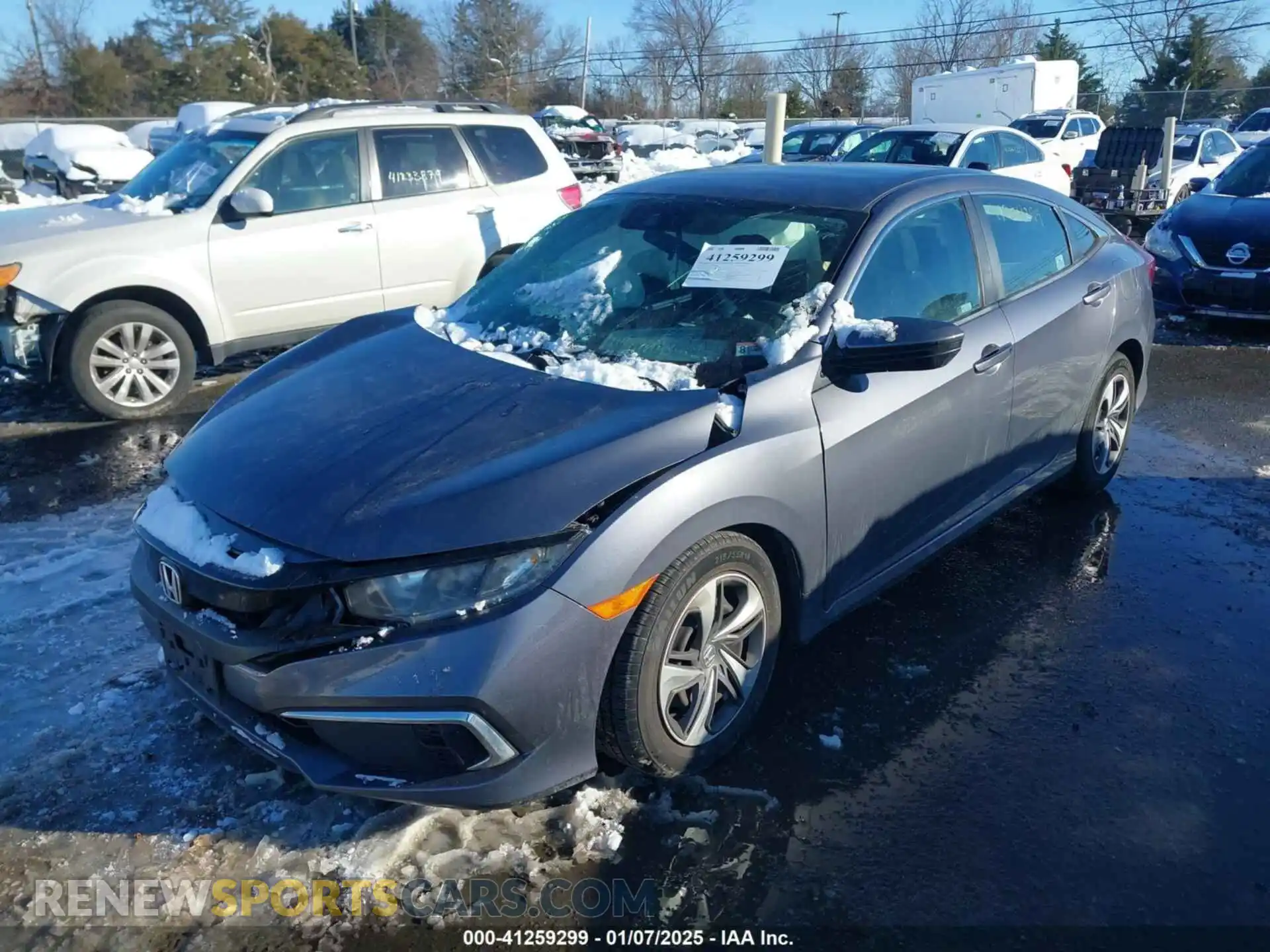 2 Photograph of a damaged car 2HGFC2F60LH569361 HONDA CIVIC 2020
