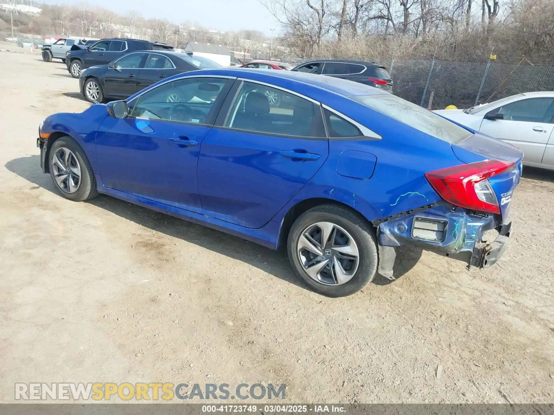 3 Photograph of a damaged car 2HGFC2F60LH596964 HONDA CIVIC 2020