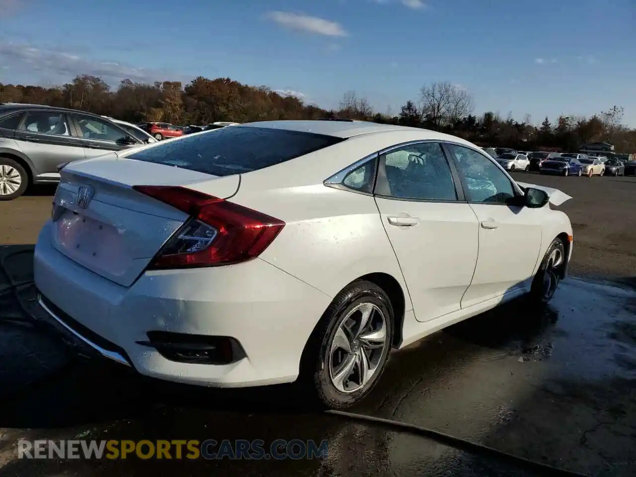 3 Photograph of a damaged car 2HGFC2F61LH500274 HONDA CIVIC 2020