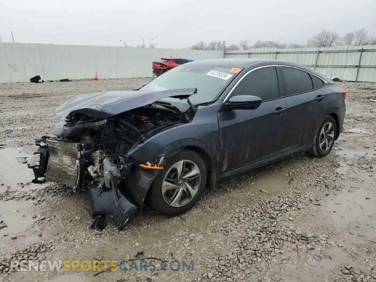 1 Photograph of a damaged car 2HGFC2F61LH513378 HONDA CIVIC 2020
