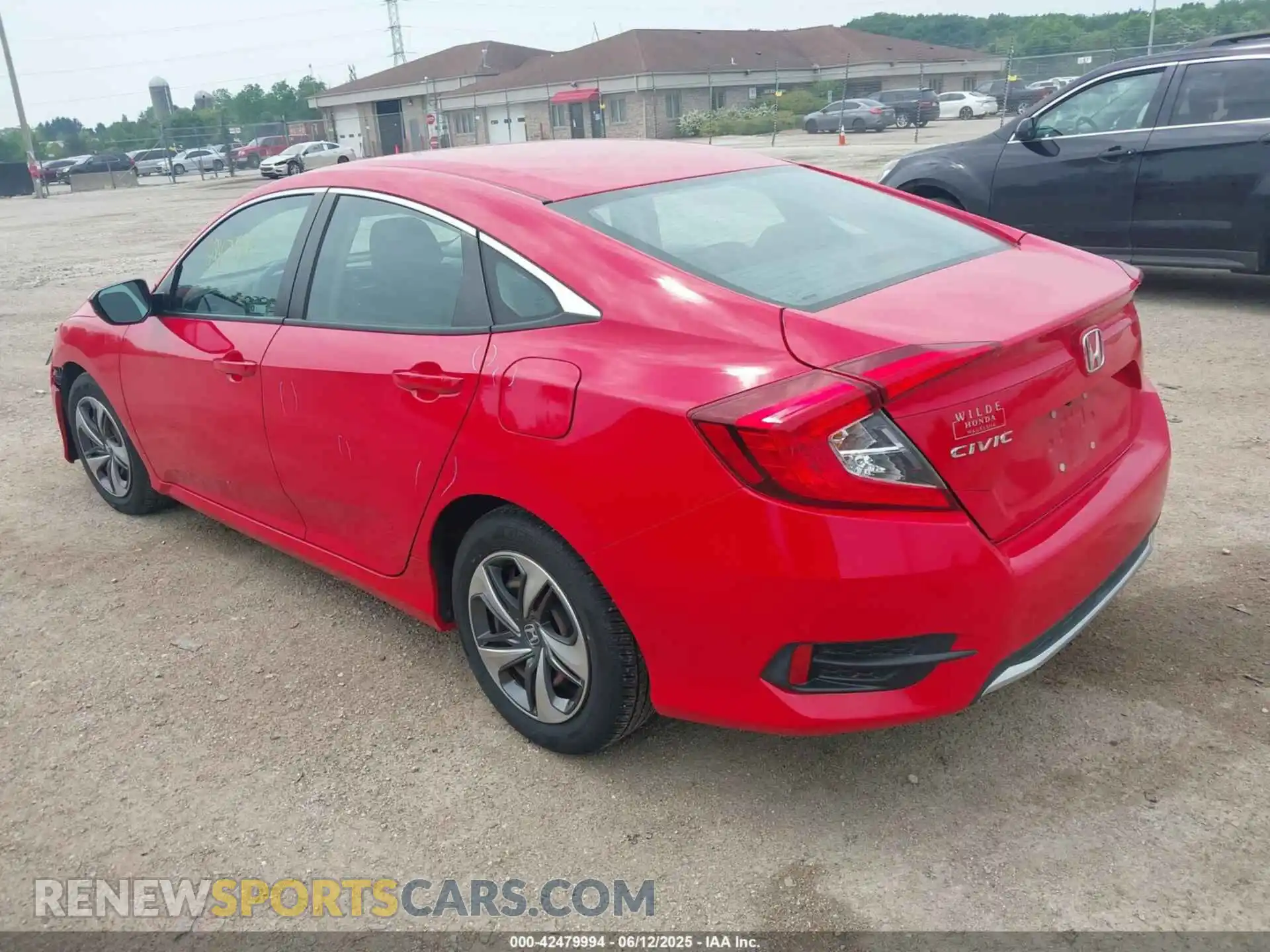 3 Photograph of a damaged car 2HGFC2F61LH515602 HONDA CIVIC 2020