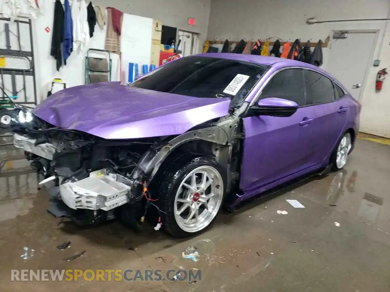 1 Photograph of a damaged car 2HGFC2F61LH538927 HONDA CIVIC 2020
