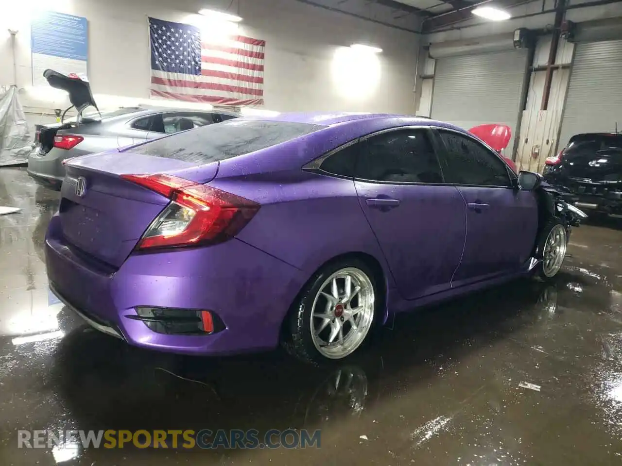 3 Photograph of a damaged car 2HGFC2F61LH538927 HONDA CIVIC 2020