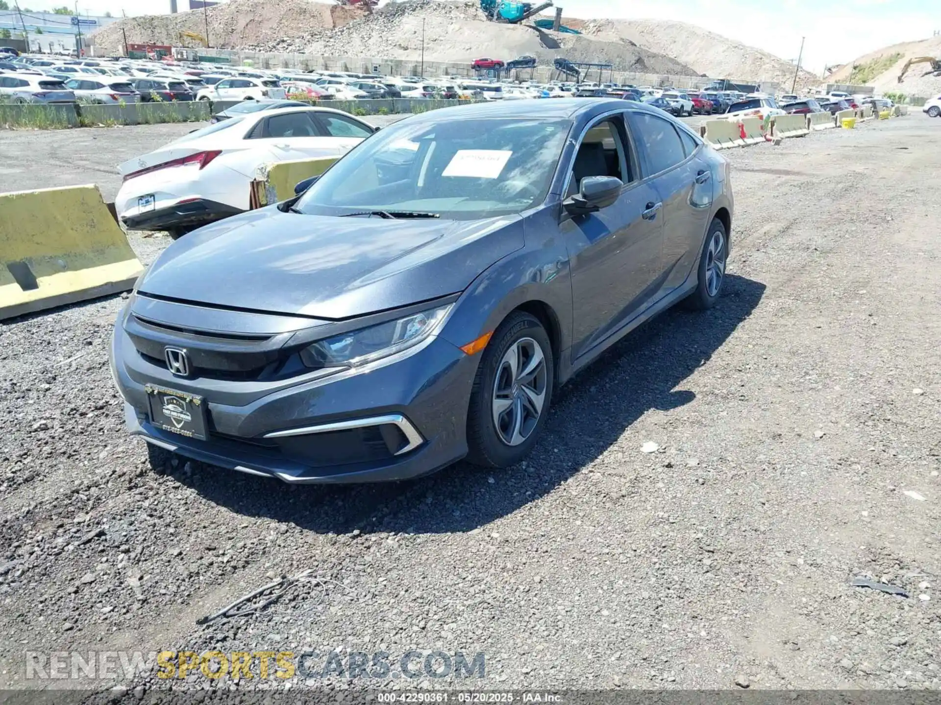2 Photograph of a damaged car 2HGFC2F61LH567246 HONDA CIVIC 2020