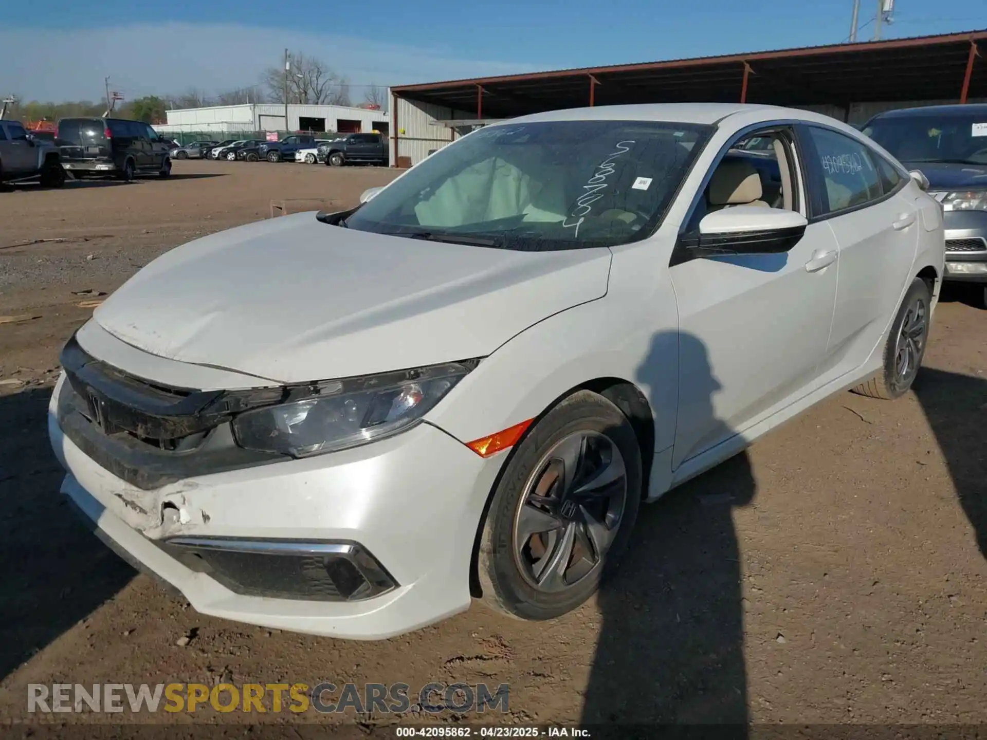 2 Photograph of a damaged car 2HGFC2F61LH568784 HONDA CIVIC 2020