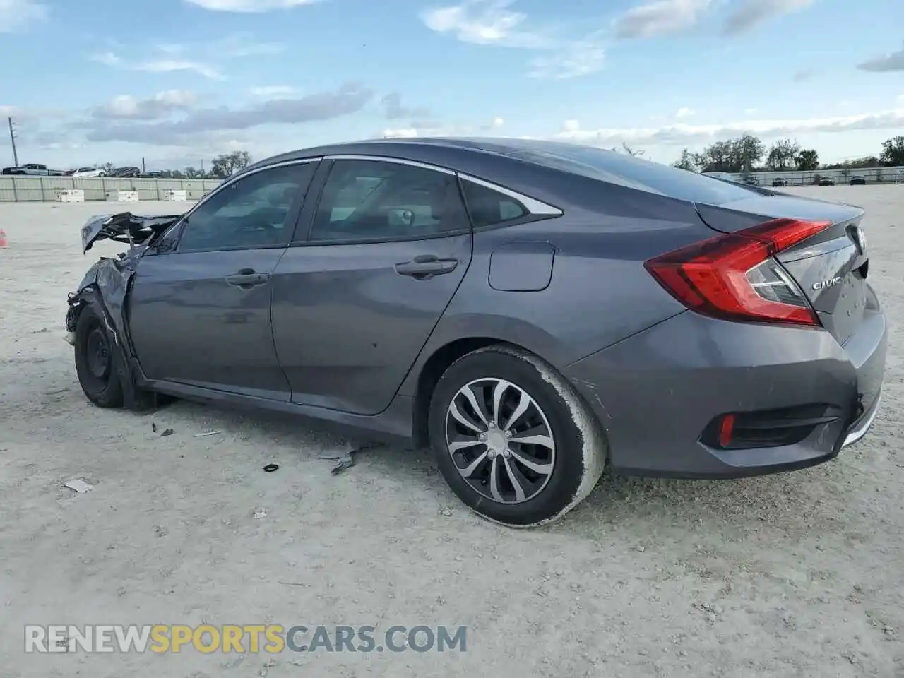 2 Photograph of a damaged car 2HGFC2F61LH573502 HONDA CIVIC 2020