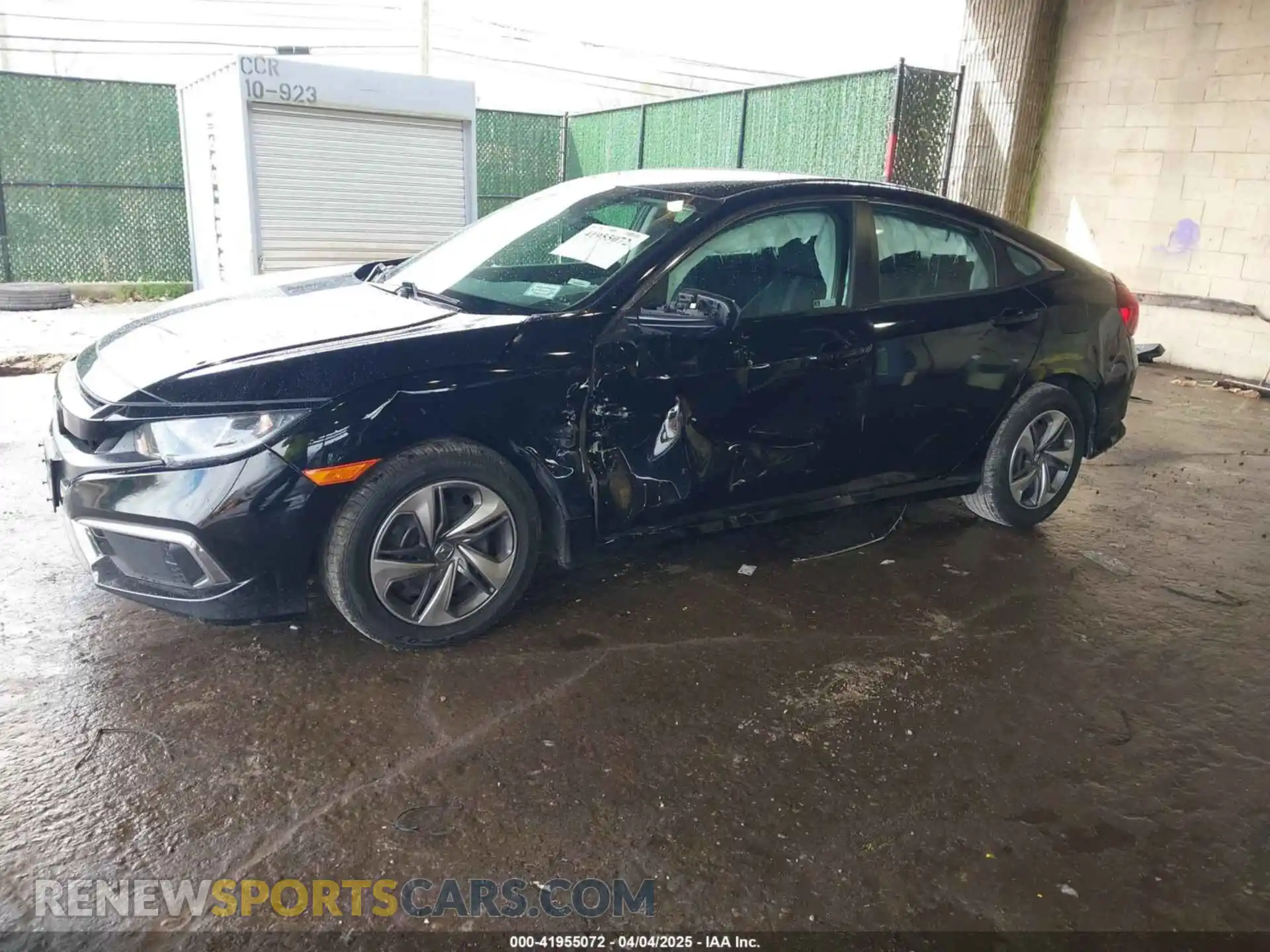 2 Photograph of a damaged car 2HGFC2F61LH587612 HONDA CIVIC 2020