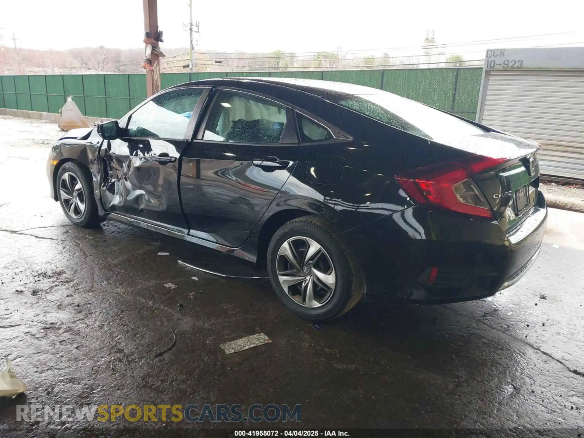 3 Photograph of a damaged car 2HGFC2F61LH587612 HONDA CIVIC 2020