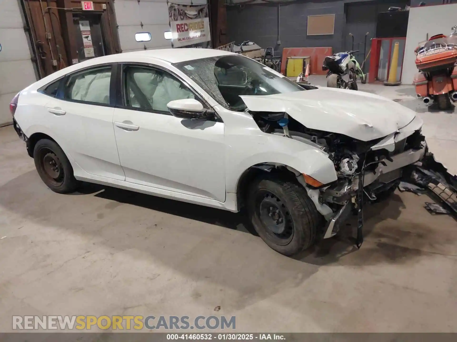 1 Фотография поврежденного автомобиля 2HGFC2F61LH595404 HONDA CIVIC 2020