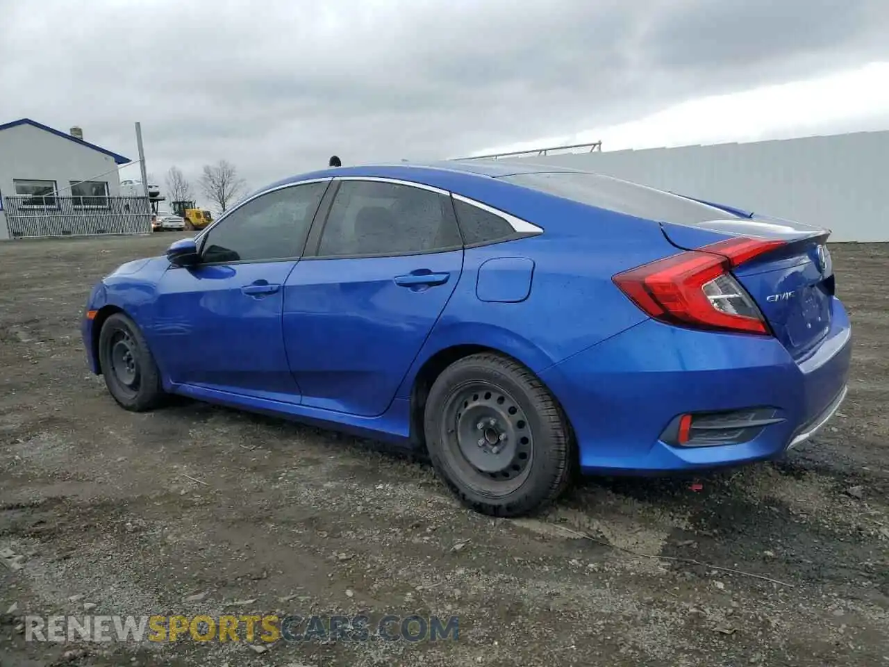 2 Photograph of a damaged car 2HGFC2F61LH596973 HONDA CIVIC 2020
