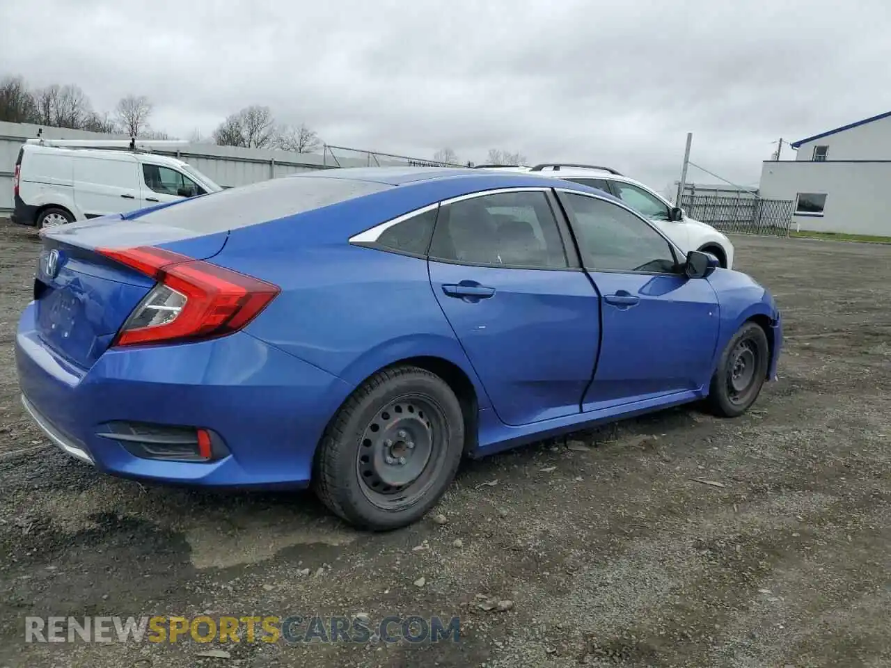 3 Photograph of a damaged car 2HGFC2F61LH596973 HONDA CIVIC 2020