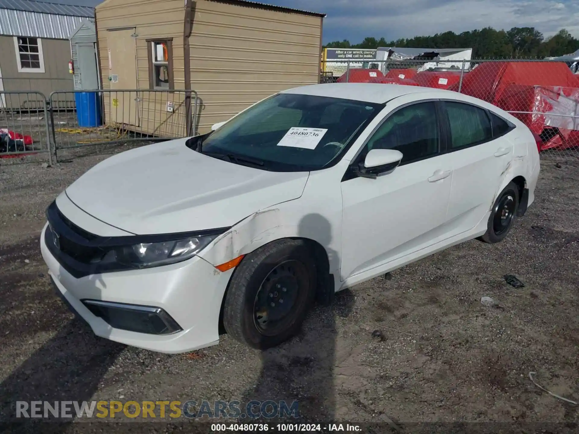 2 Фотография поврежденного автомобиля 2HGFC2F62LH505337 HONDA CIVIC 2020