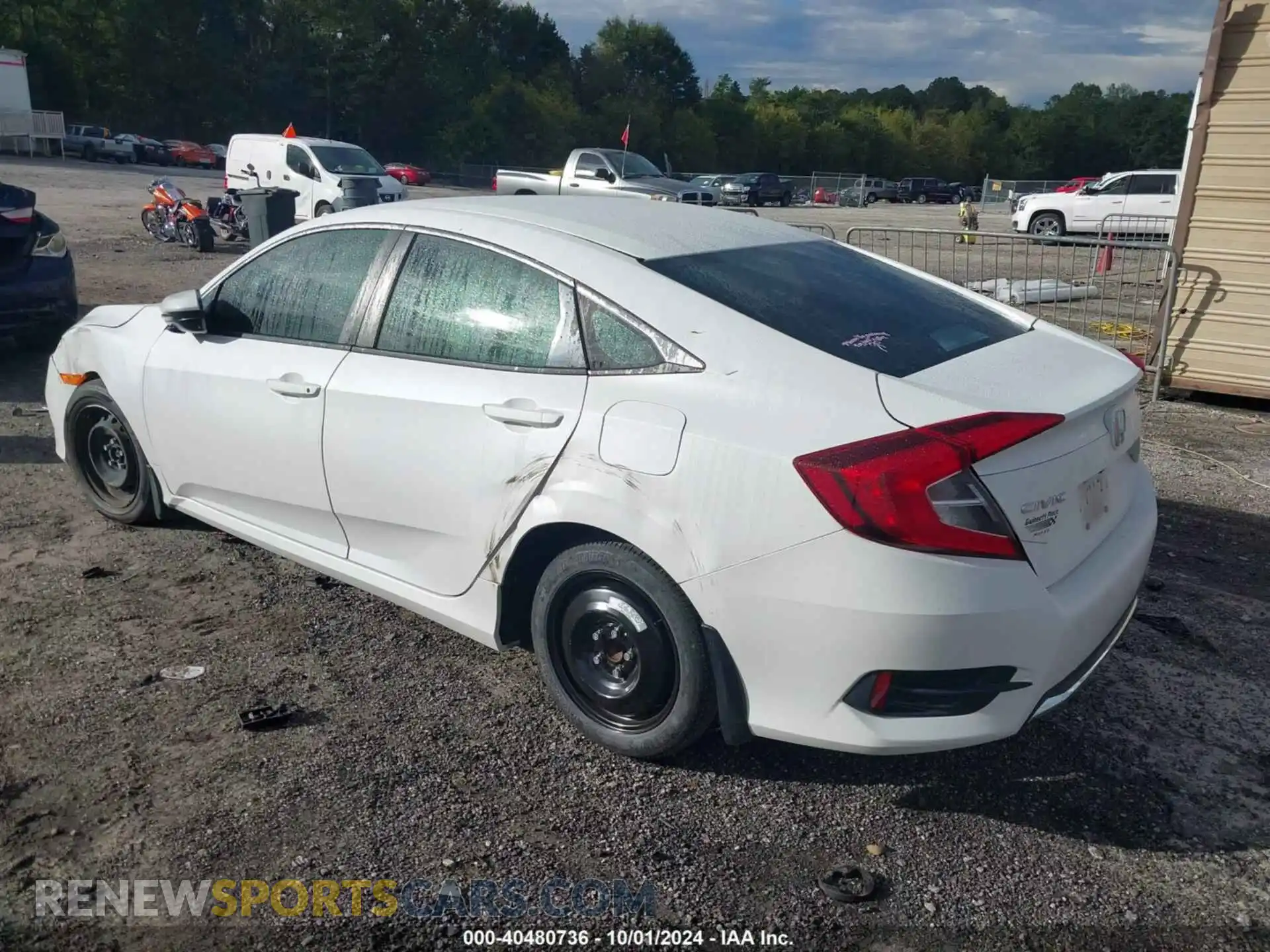 3 Фотография поврежденного автомобиля 2HGFC2F62LH505337 HONDA CIVIC 2020