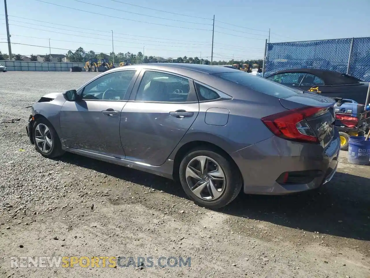 2 Photograph of a damaged car 2HGFC2F62LH511865 HONDA CIVIC 2020