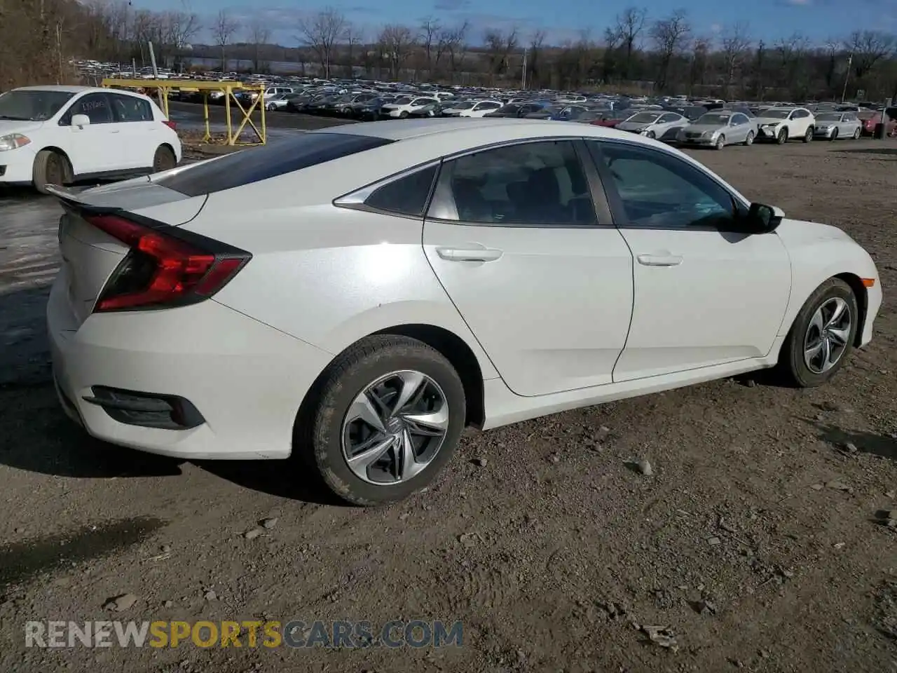 3 Photograph of a damaged car 2HGFC2F62LH516192 HONDA CIVIC 2020