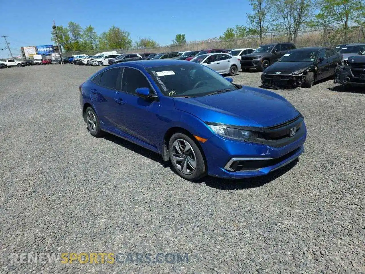 3 Photograph of a damaged car 2HGFC2F62LH520937 HONDA CIVIC 2020