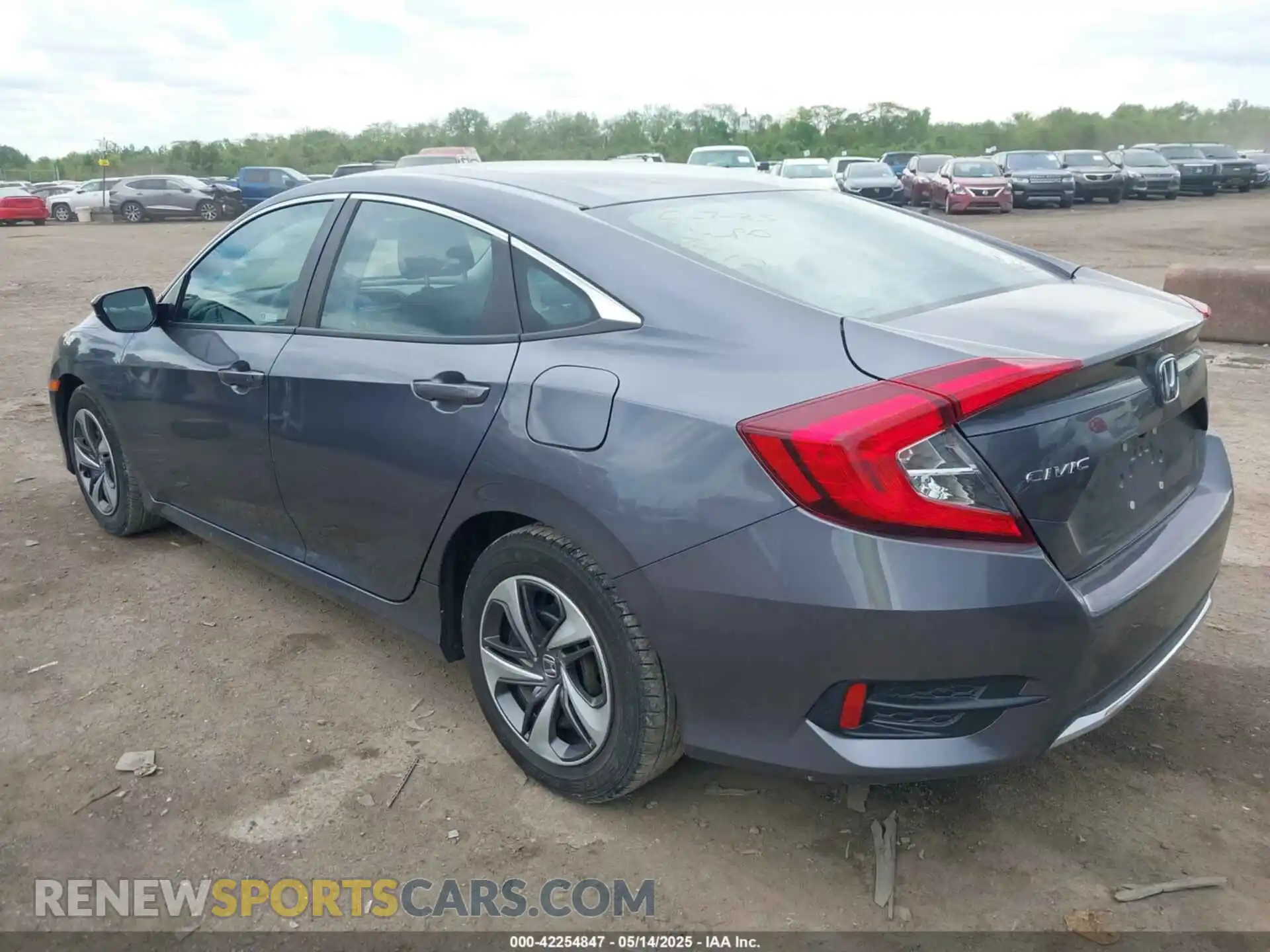 3 Photograph of a damaged car 2HGFC2F62LH547412 HONDA CIVIC 2020
