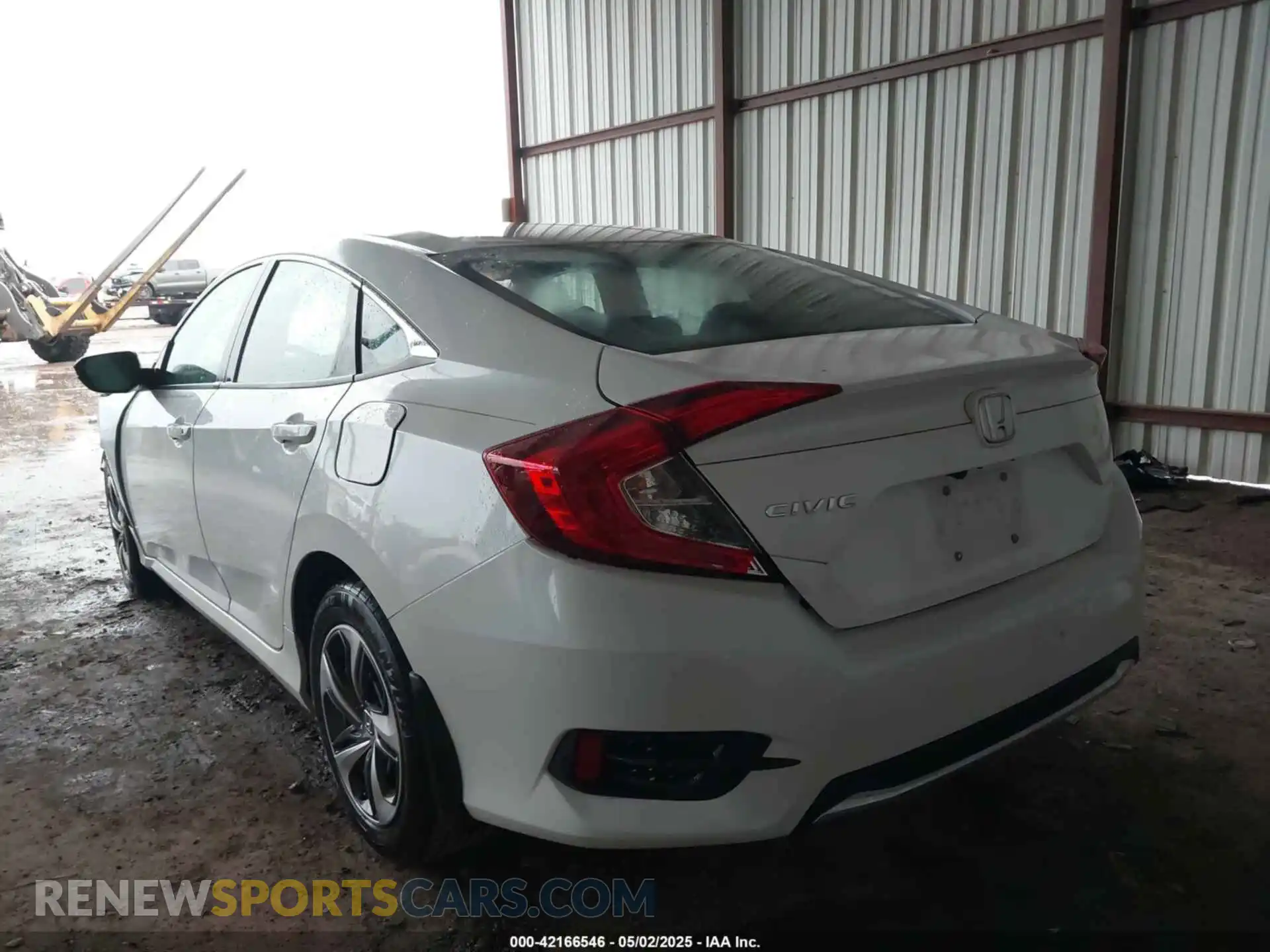 3 Photograph of a damaged car 2HGFC2F62LH555462 HONDA CIVIC 2020