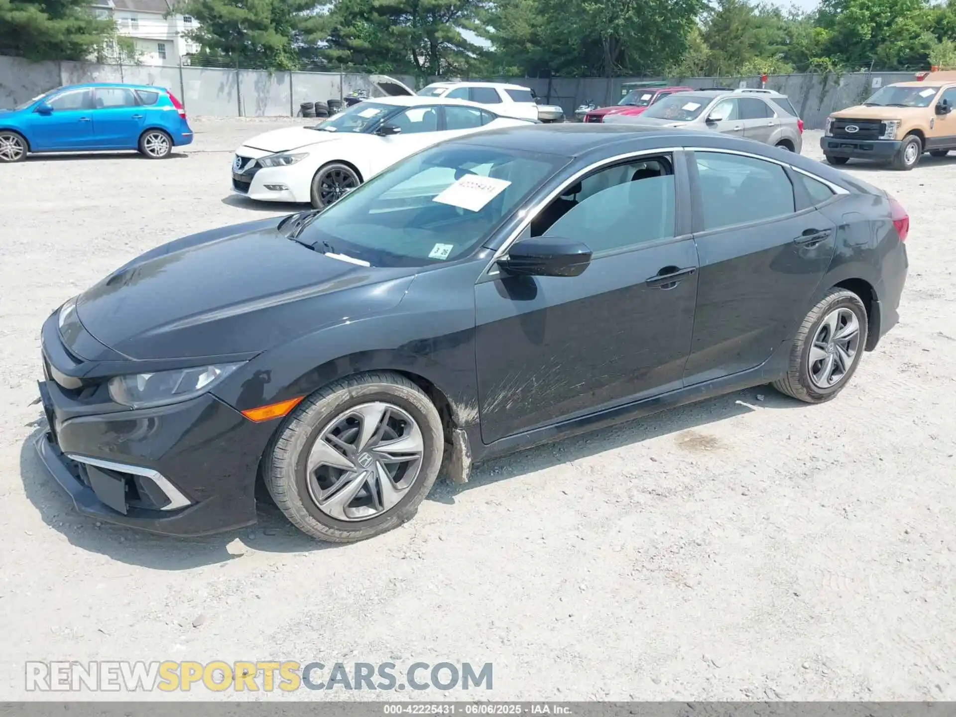 2 Photograph of a damaged car 2HGFC2F62LH584881 HONDA CIVIC 2020