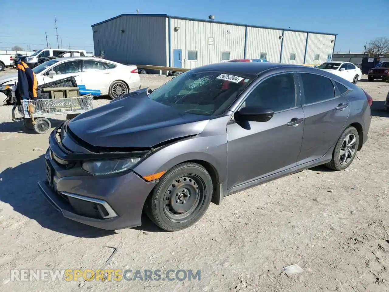 1 Photograph of a damaged car 2HGFC2F63LH509137 HONDA CIVIC 2020