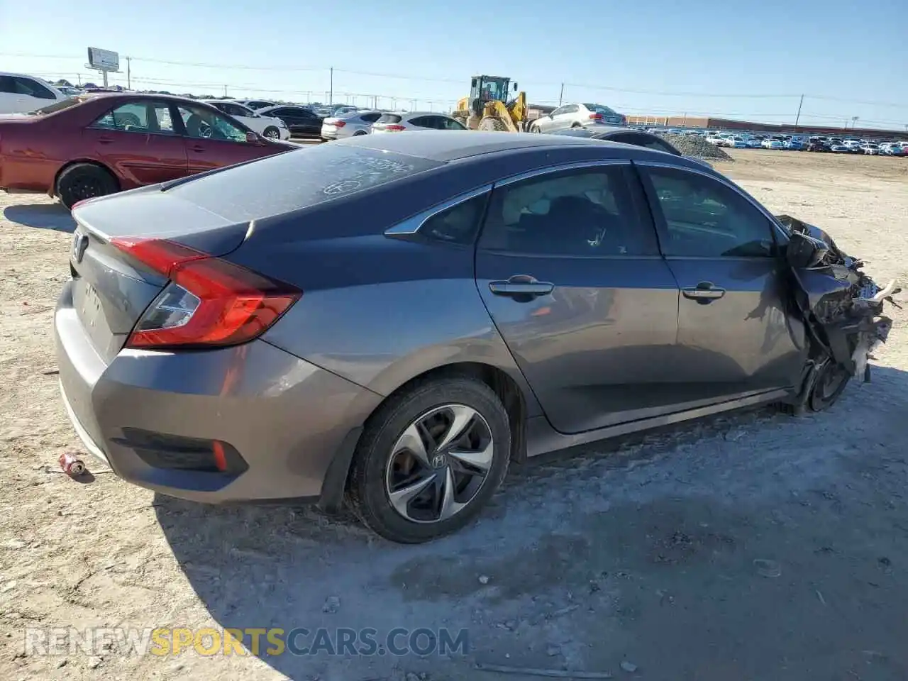 3 Photograph of a damaged car 2HGFC2F63LH509137 HONDA CIVIC 2020