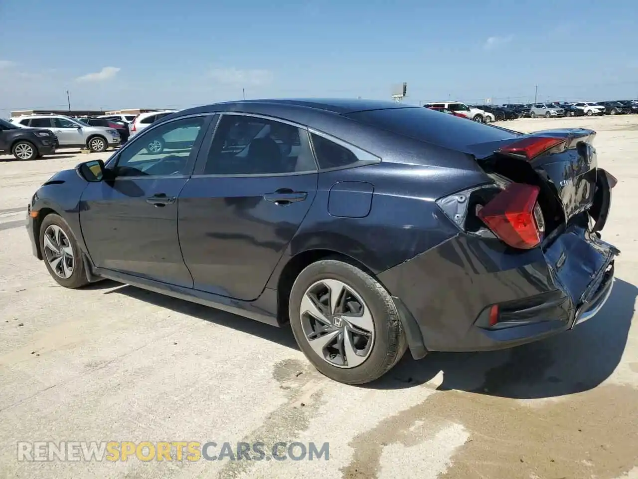 2 Photograph of a damaged car 2HGFC2F63LH533454 HONDA CIVIC 2020