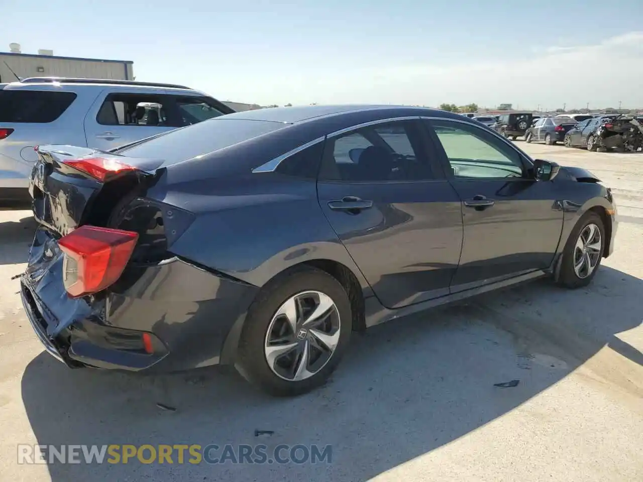 3 Photograph of a damaged car 2HGFC2F63LH533454 HONDA CIVIC 2020