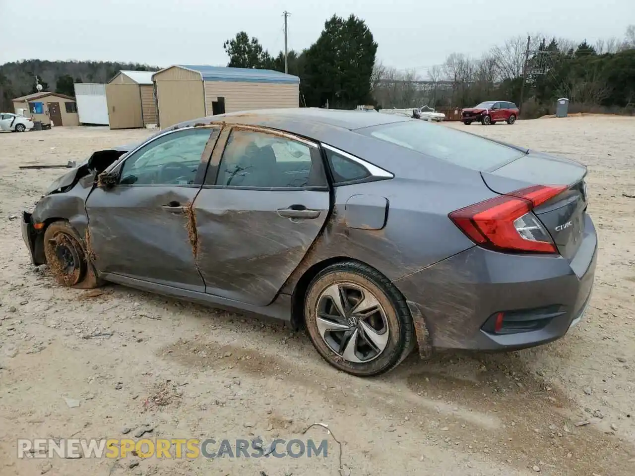 2 Photograph of a damaged car 2HGFC2F63LH537858 HONDA CIVIC 2020