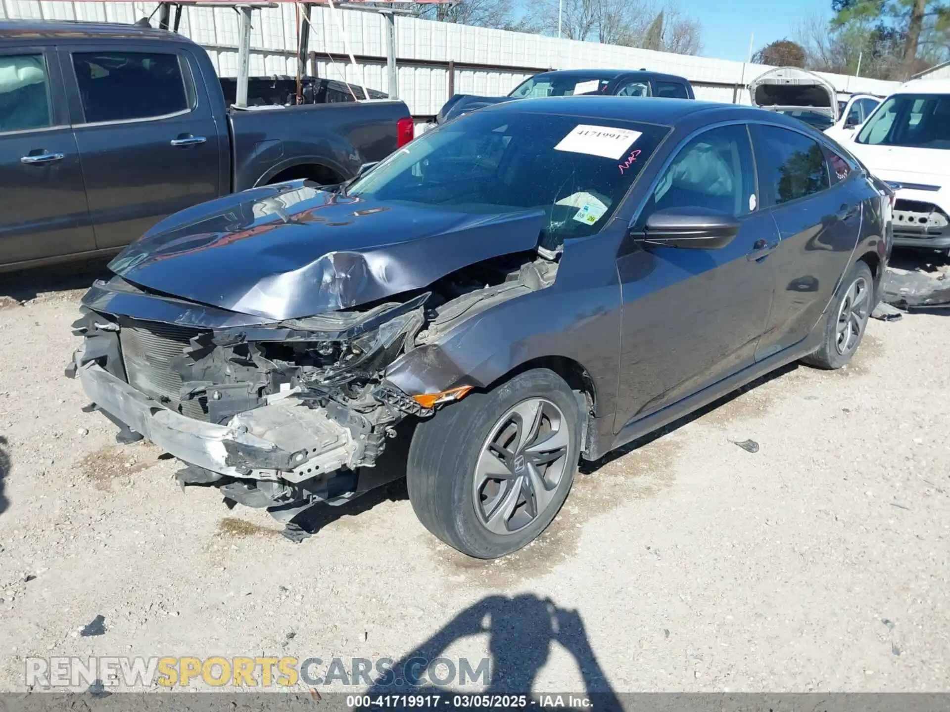 2 Photograph of a damaged car 2HGFC2F63LH550576 HONDA CIVIC 2020