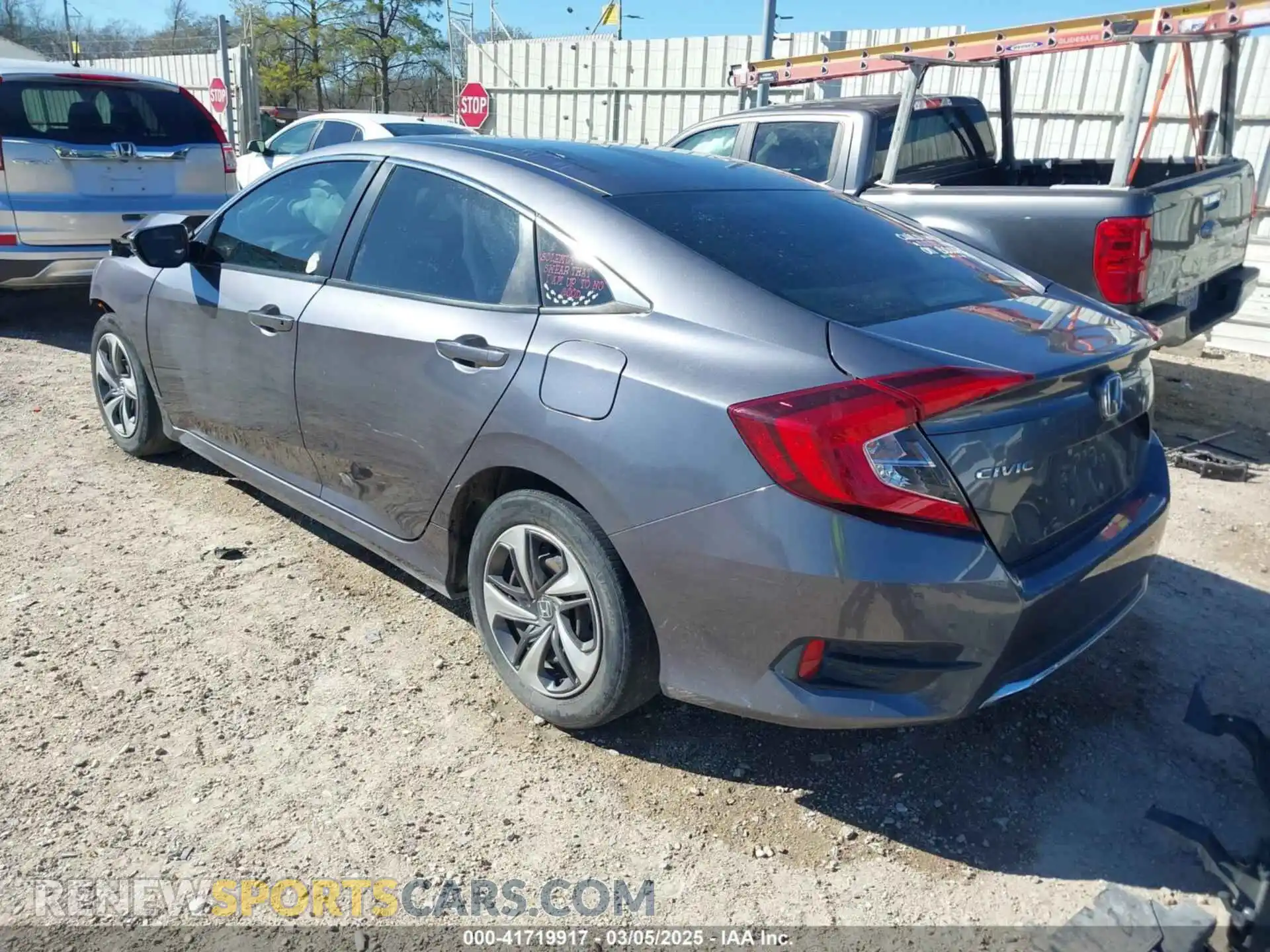 3 Photograph of a damaged car 2HGFC2F63LH550576 HONDA CIVIC 2020