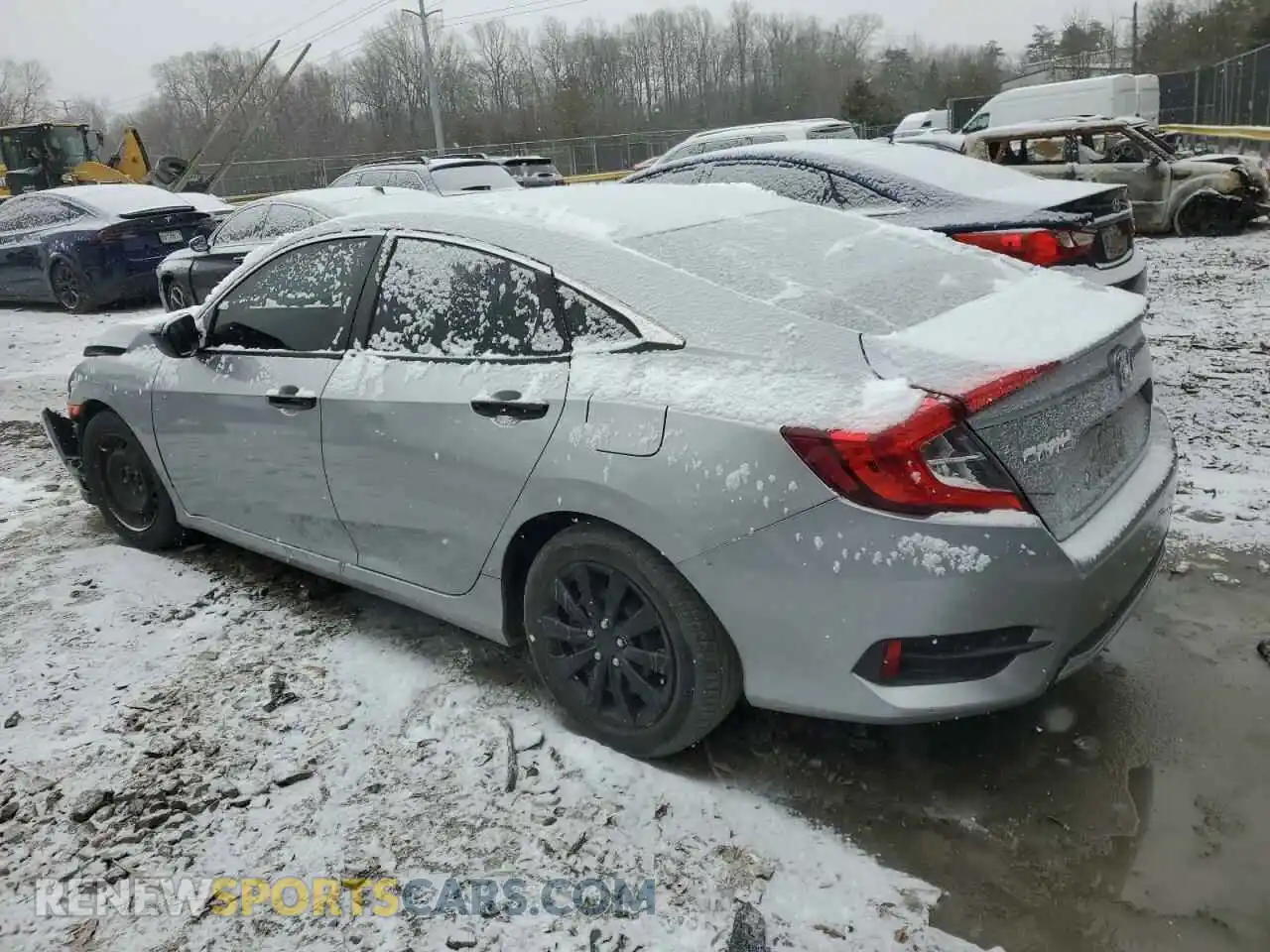 2 Photograph of a damaged car 2HGFC2F63LH557530 HONDA CIVIC 2020