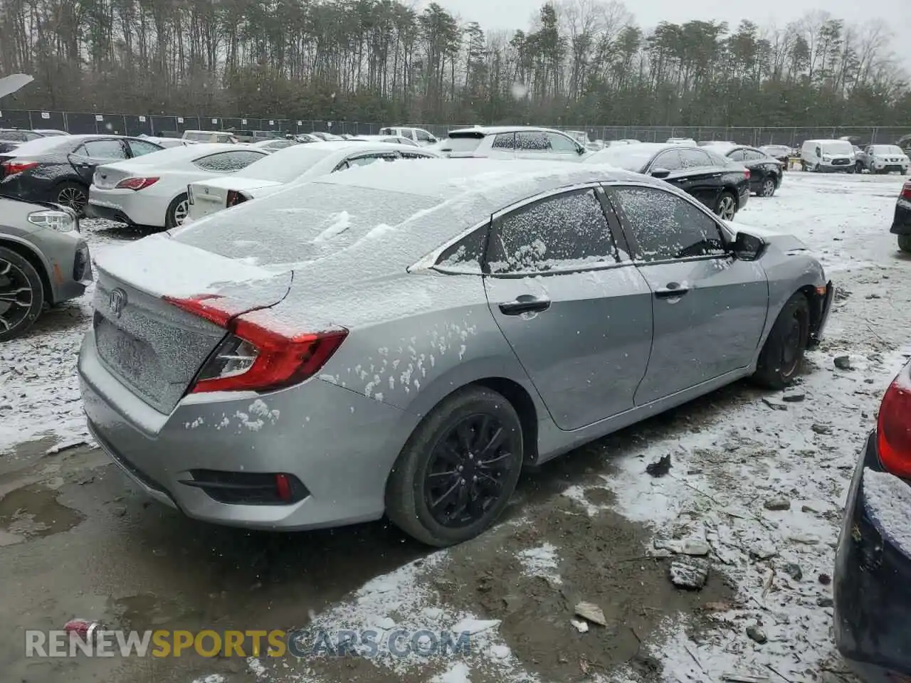 3 Photograph of a damaged car 2HGFC2F63LH557530 HONDA CIVIC 2020