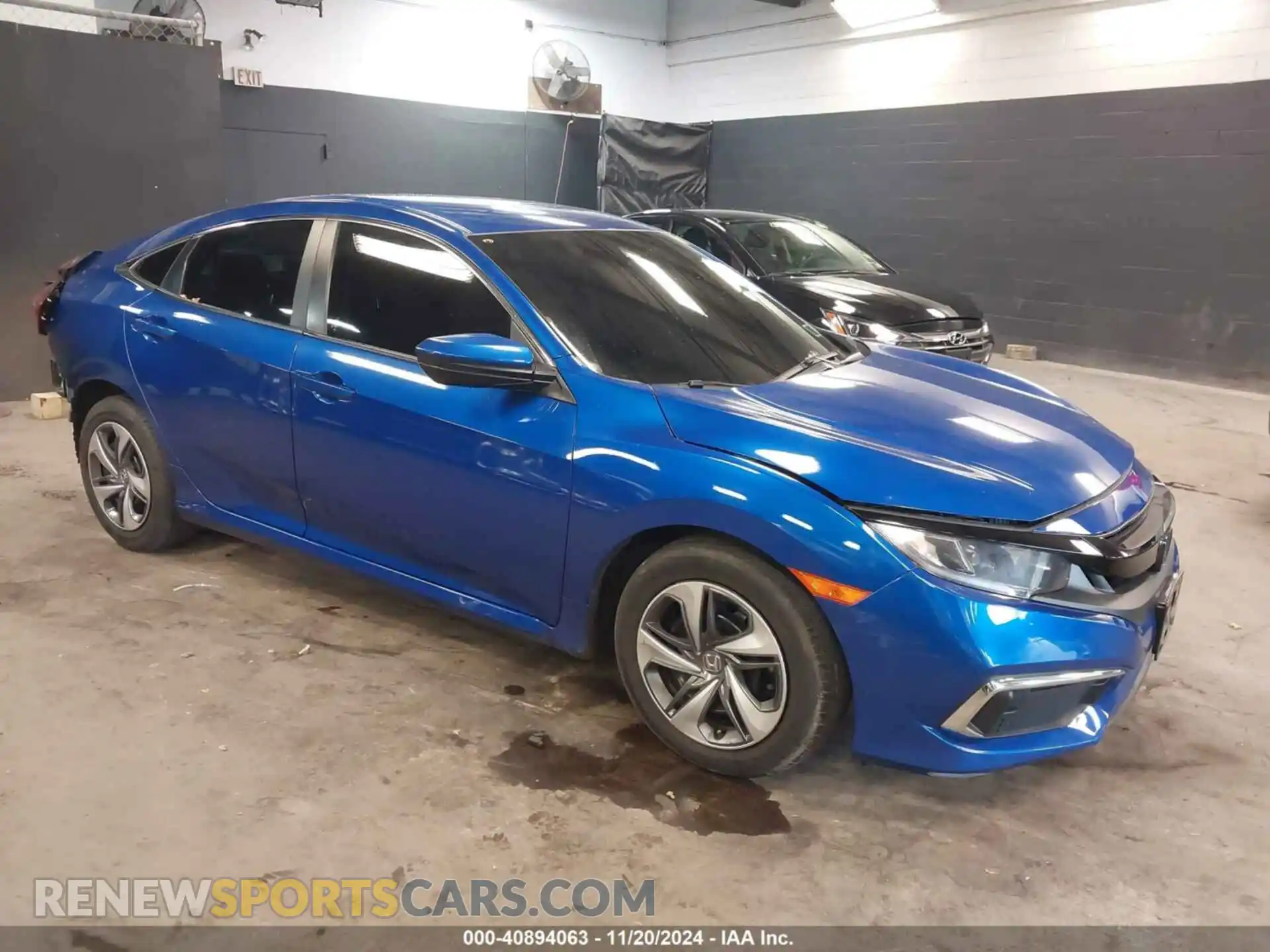 1 Photograph of a damaged car 2HGFC2F63LH560802 HONDA CIVIC 2020