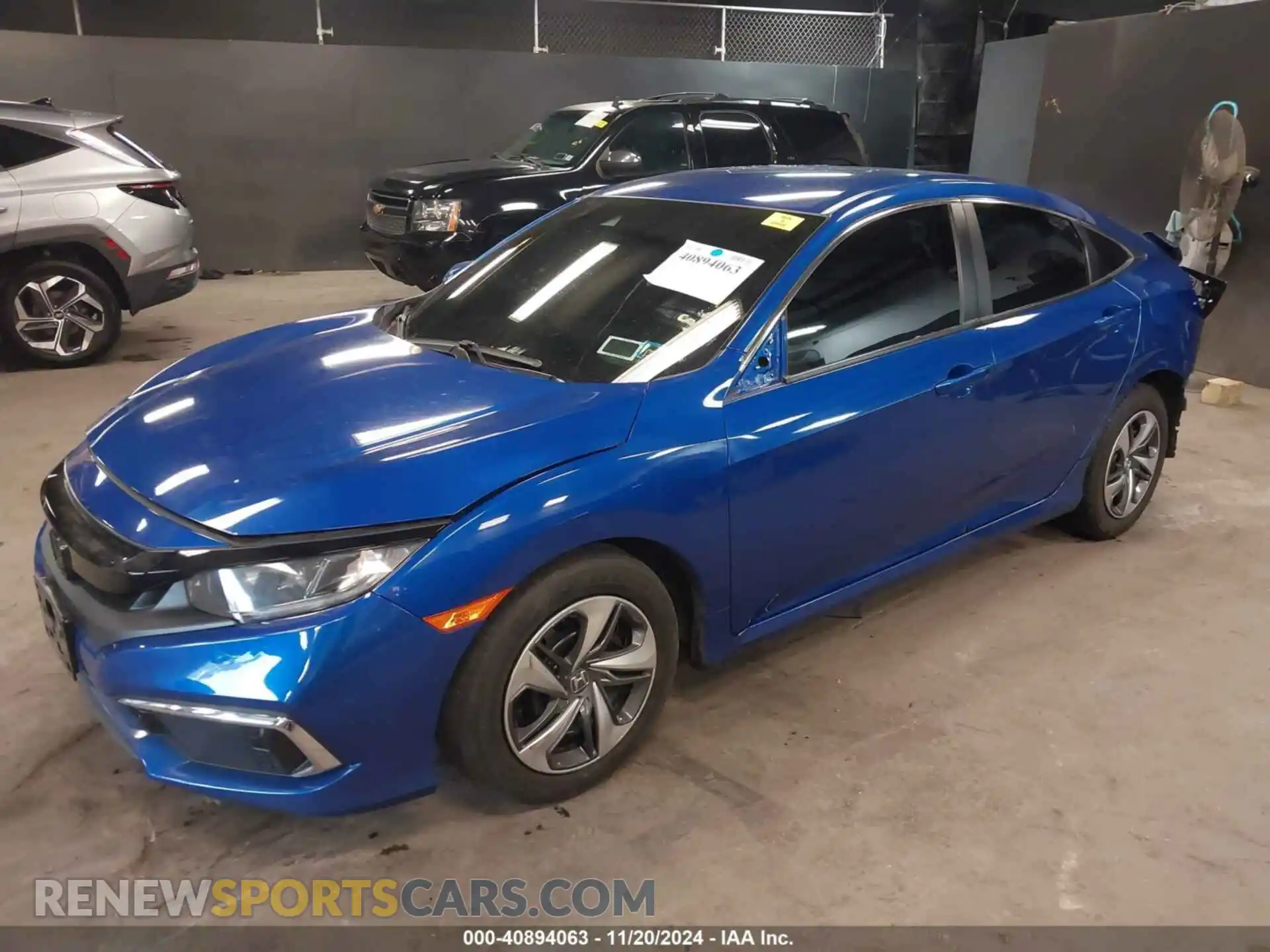 2 Photograph of a damaged car 2HGFC2F63LH560802 HONDA CIVIC 2020