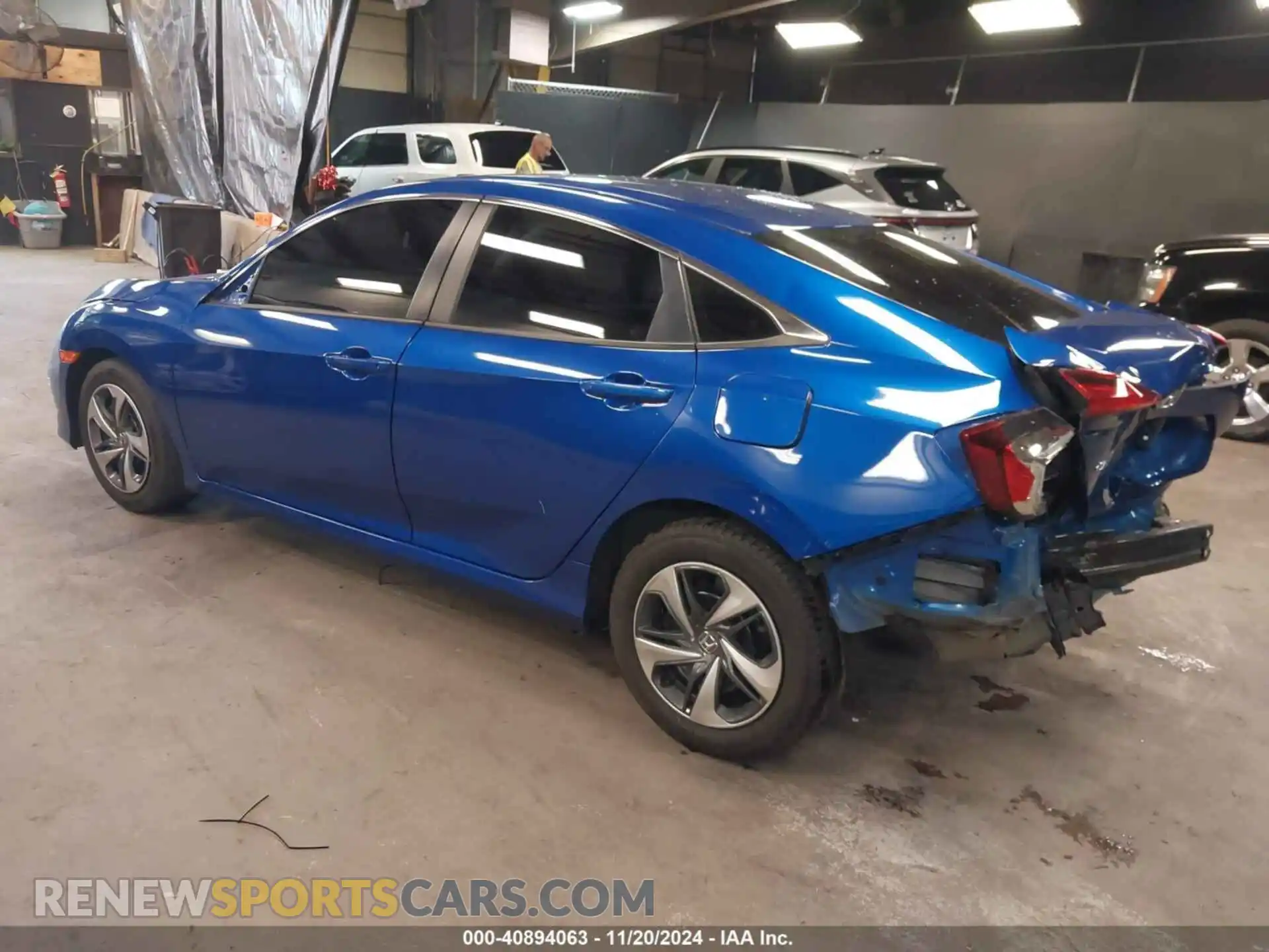 3 Photograph of a damaged car 2HGFC2F63LH560802 HONDA CIVIC 2020
