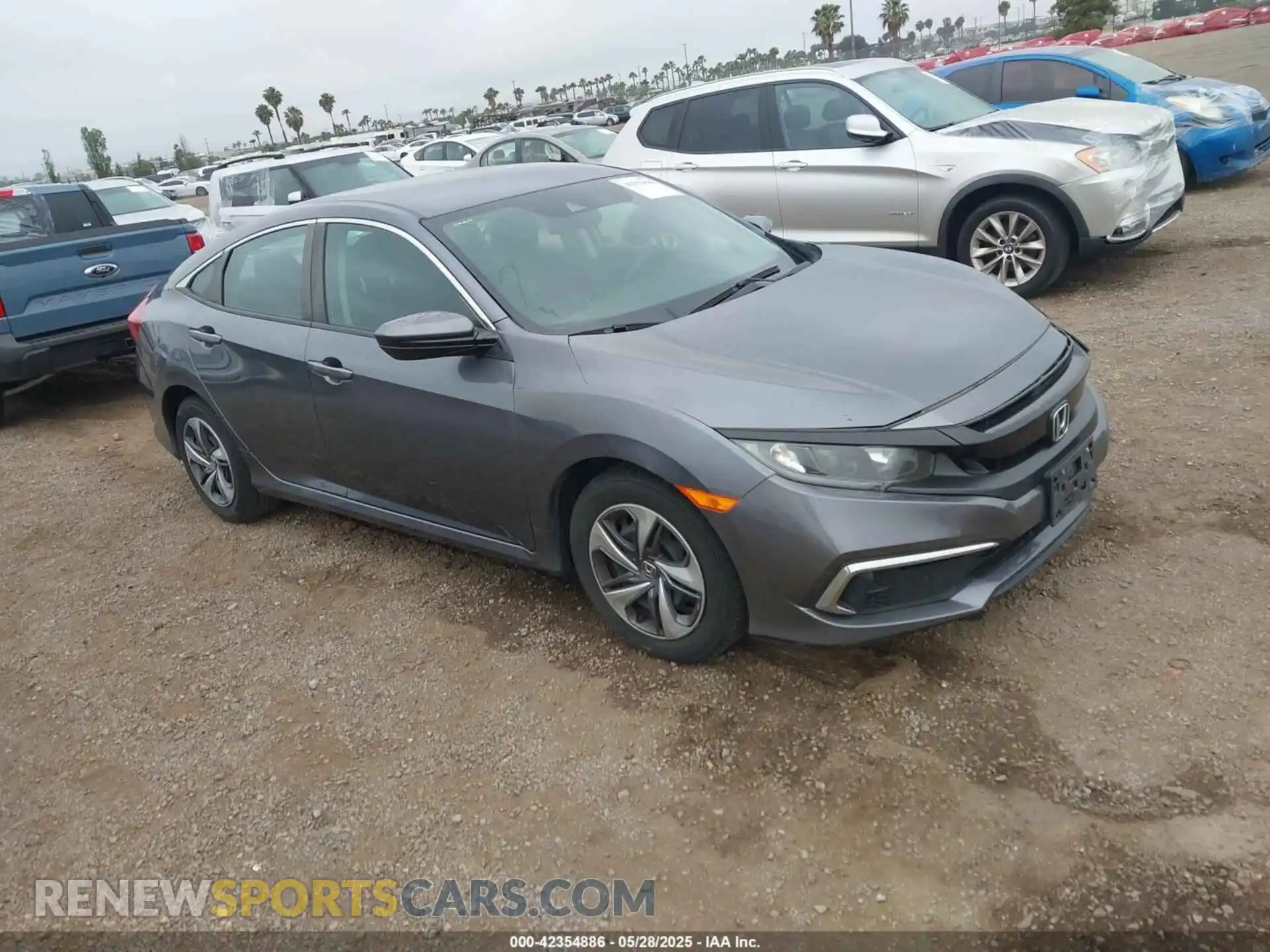 1 Photograph of a damaged car 2HGFC2F63LH567698 HONDA CIVIC 2020