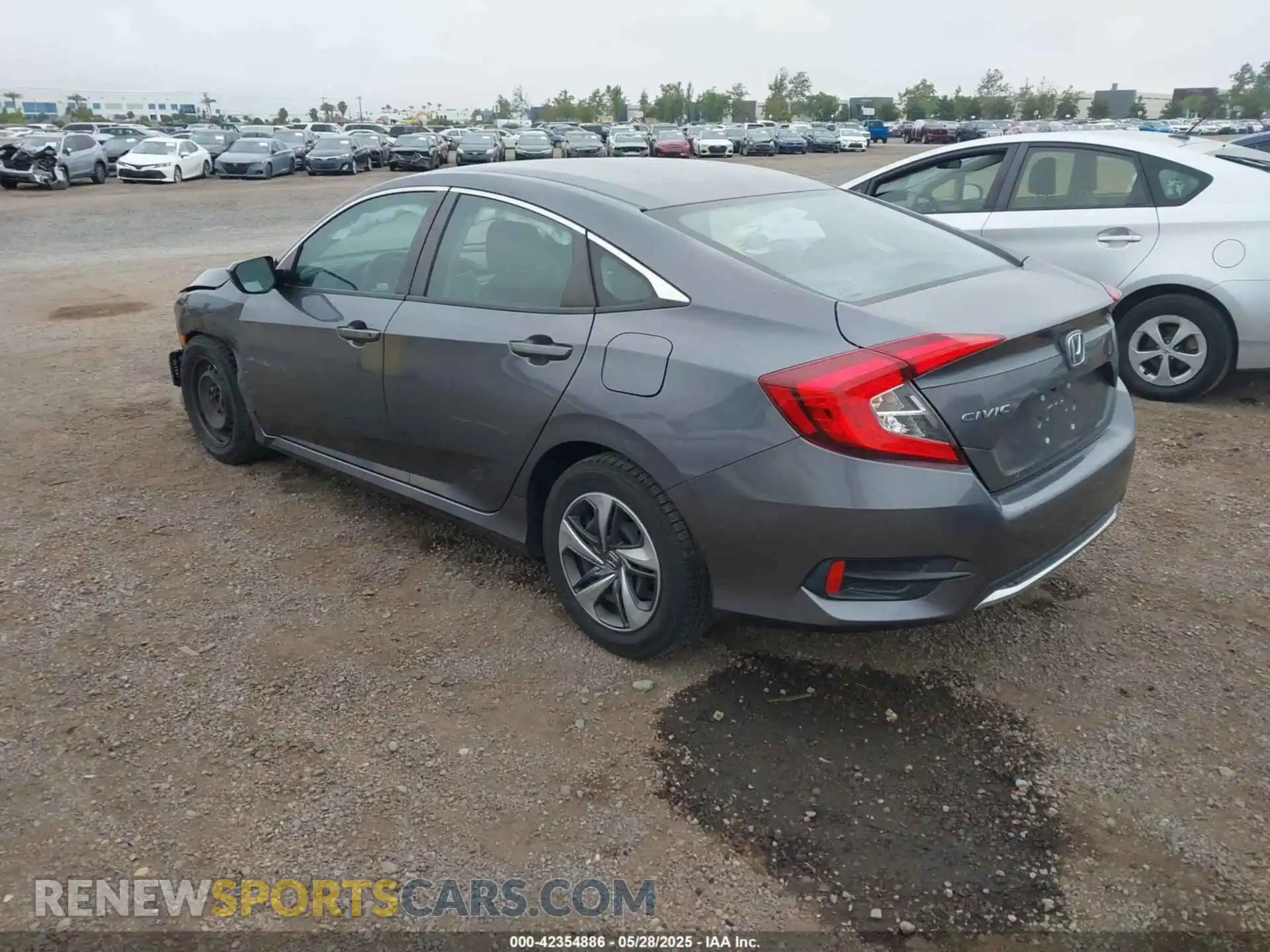3 Photograph of a damaged car 2HGFC2F63LH567698 HONDA CIVIC 2020