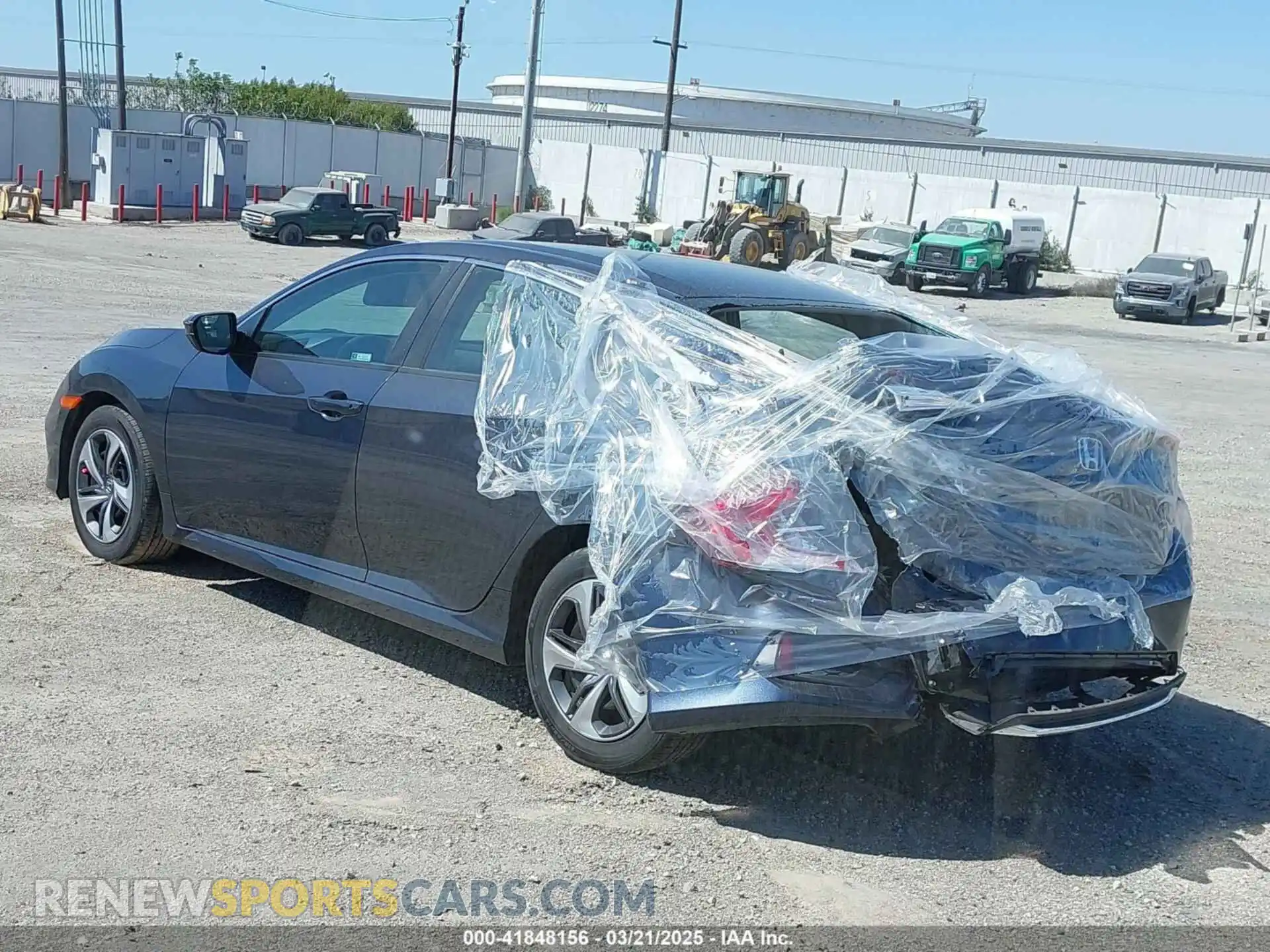 3 Photograph of a damaged car 2HGFC2F63LH594657 HONDA CIVIC 2020