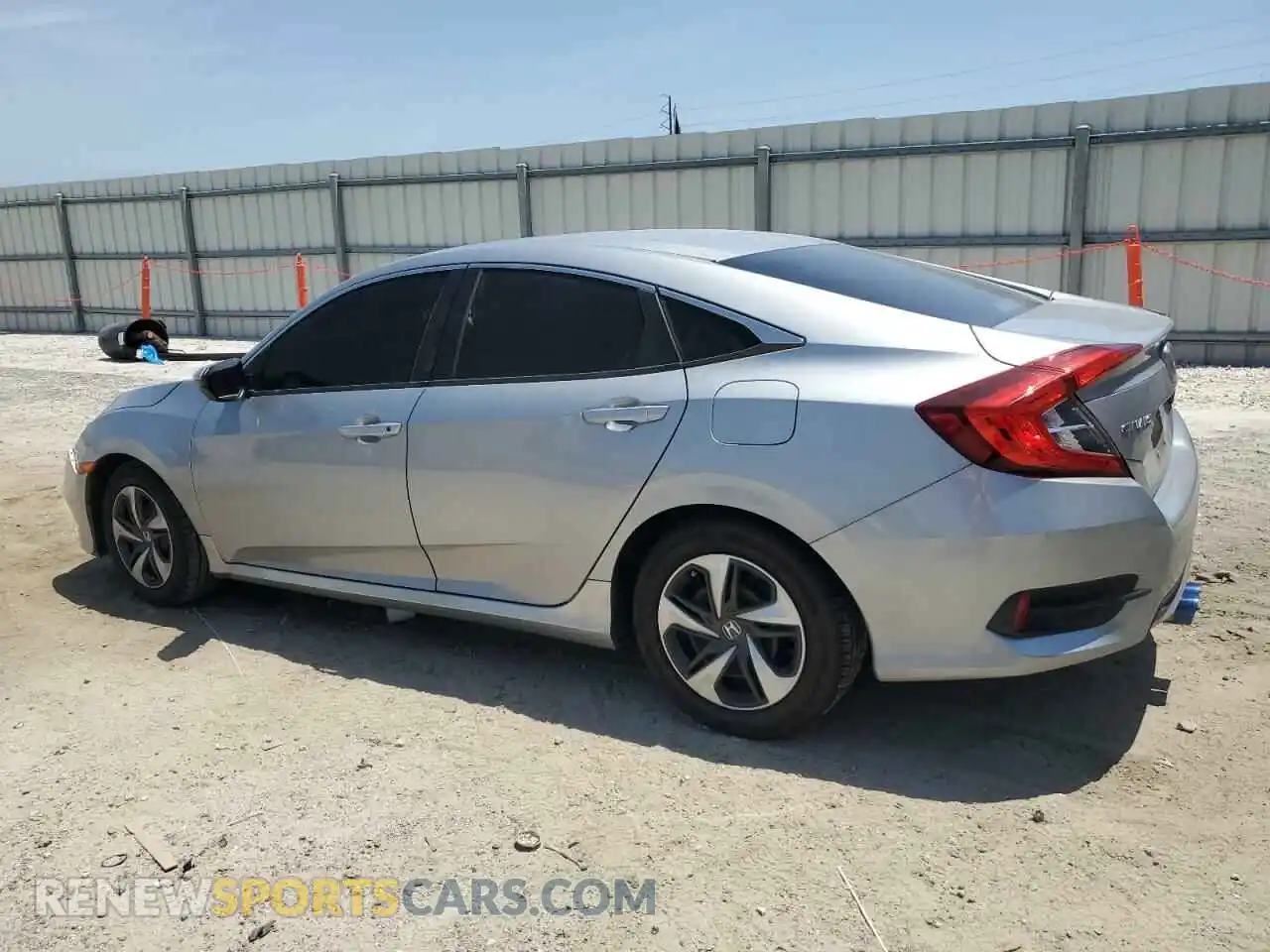 2 Photograph of a damaged car 2HGFC2F64LH501497 HONDA CIVIC 2020
