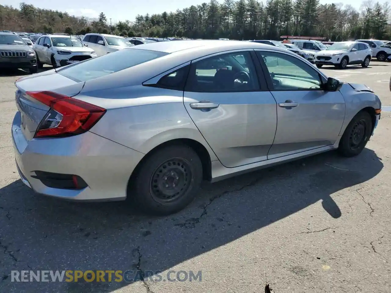 3 Photograph of a damaged car 2HGFC2F64LH505467 HONDA CIVIC 2020