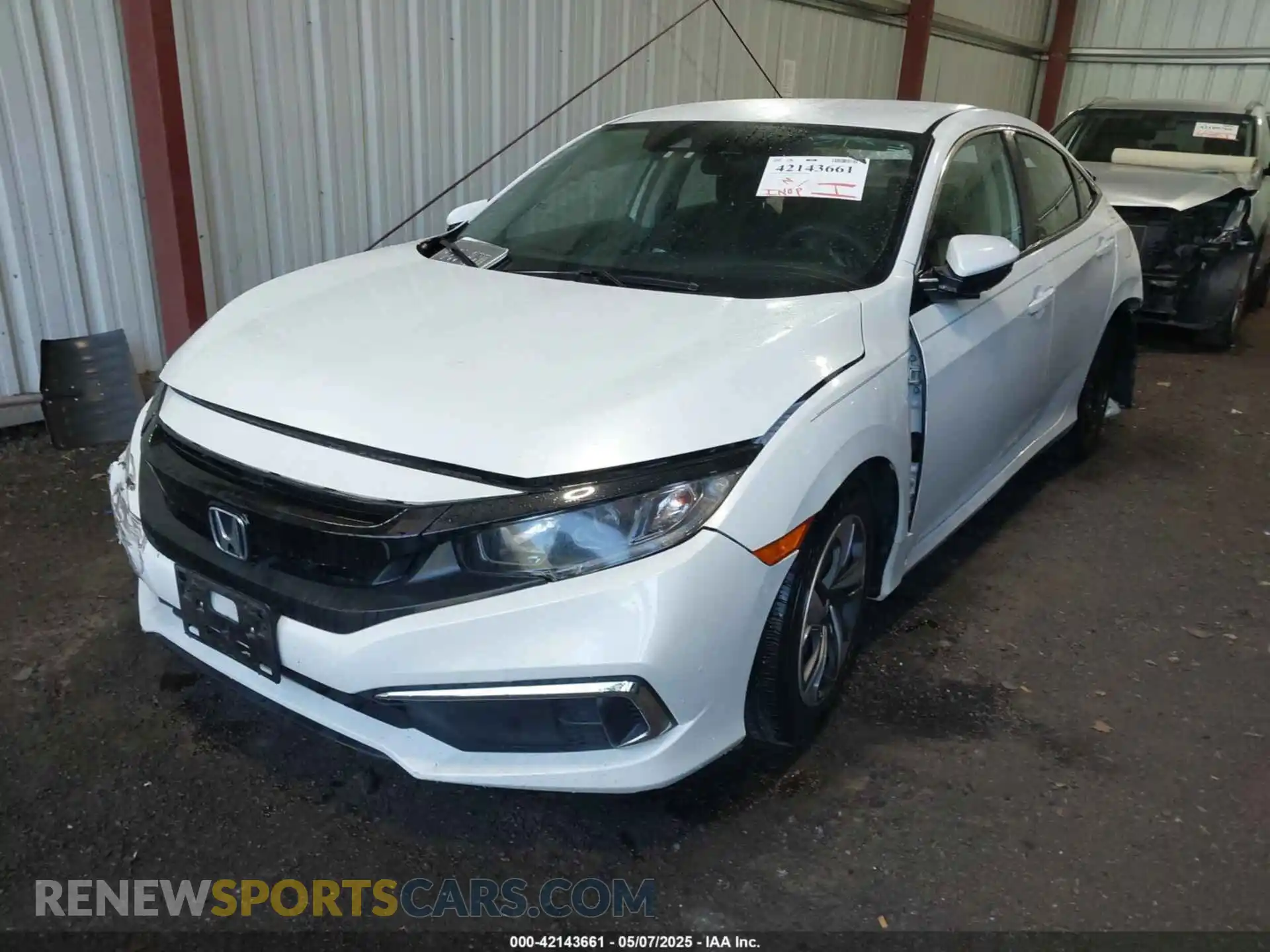 2 Photograph of a damaged car 2HGFC2F64LH509003 HONDA CIVIC 2020